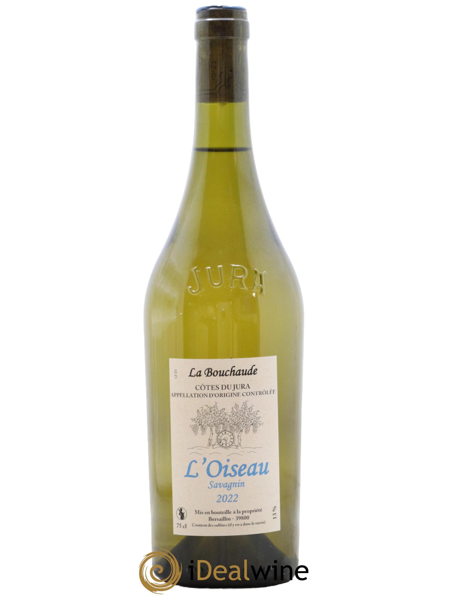 Côtes du Jura L'Oiseau de la Bouchaude 2022 - Lot de 1 bouteille - 0