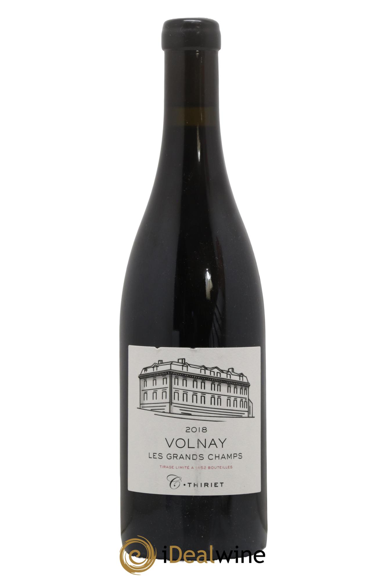 Volnay Les Grands Champs Maison Thiriet 2018 - Lot de 1 bouteille - 0