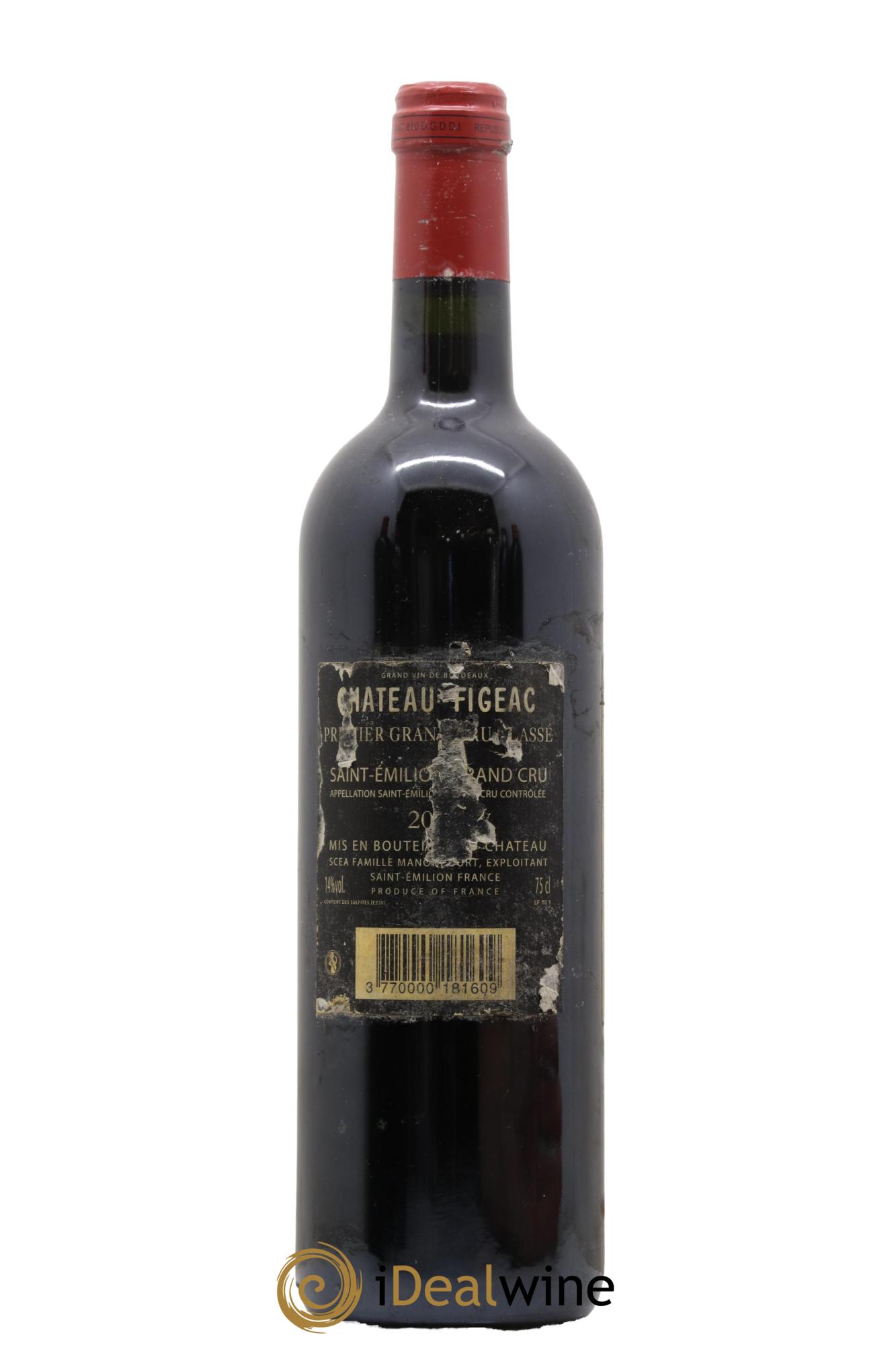 Château Figeac 1er Grand Cru Classé A 2010 - Lotto di 1 bottiglia - 1