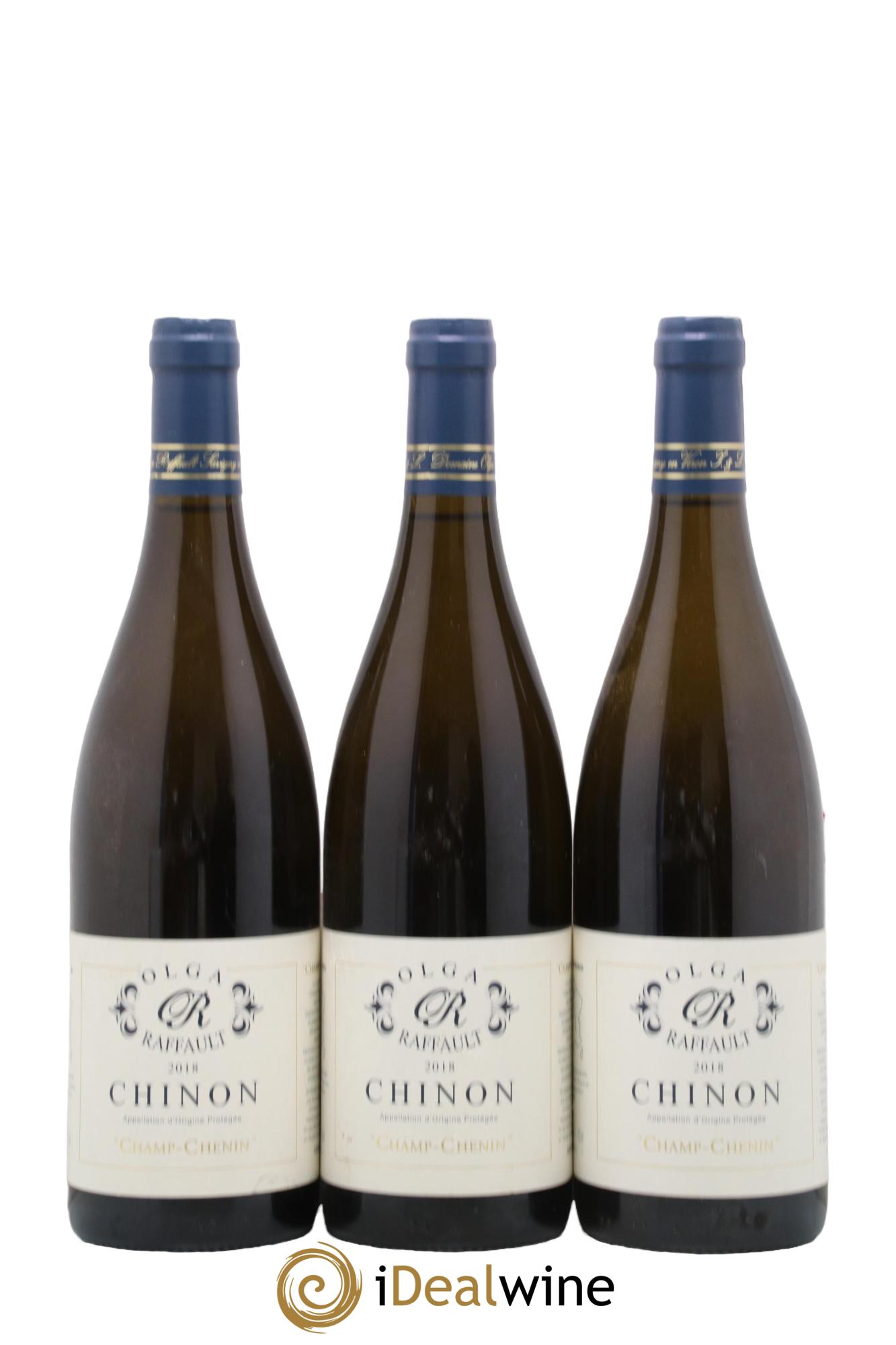 Chinon Champ Chenin Domaine Olga Raffault 2018 - Lot de 3 bouteilles - 0