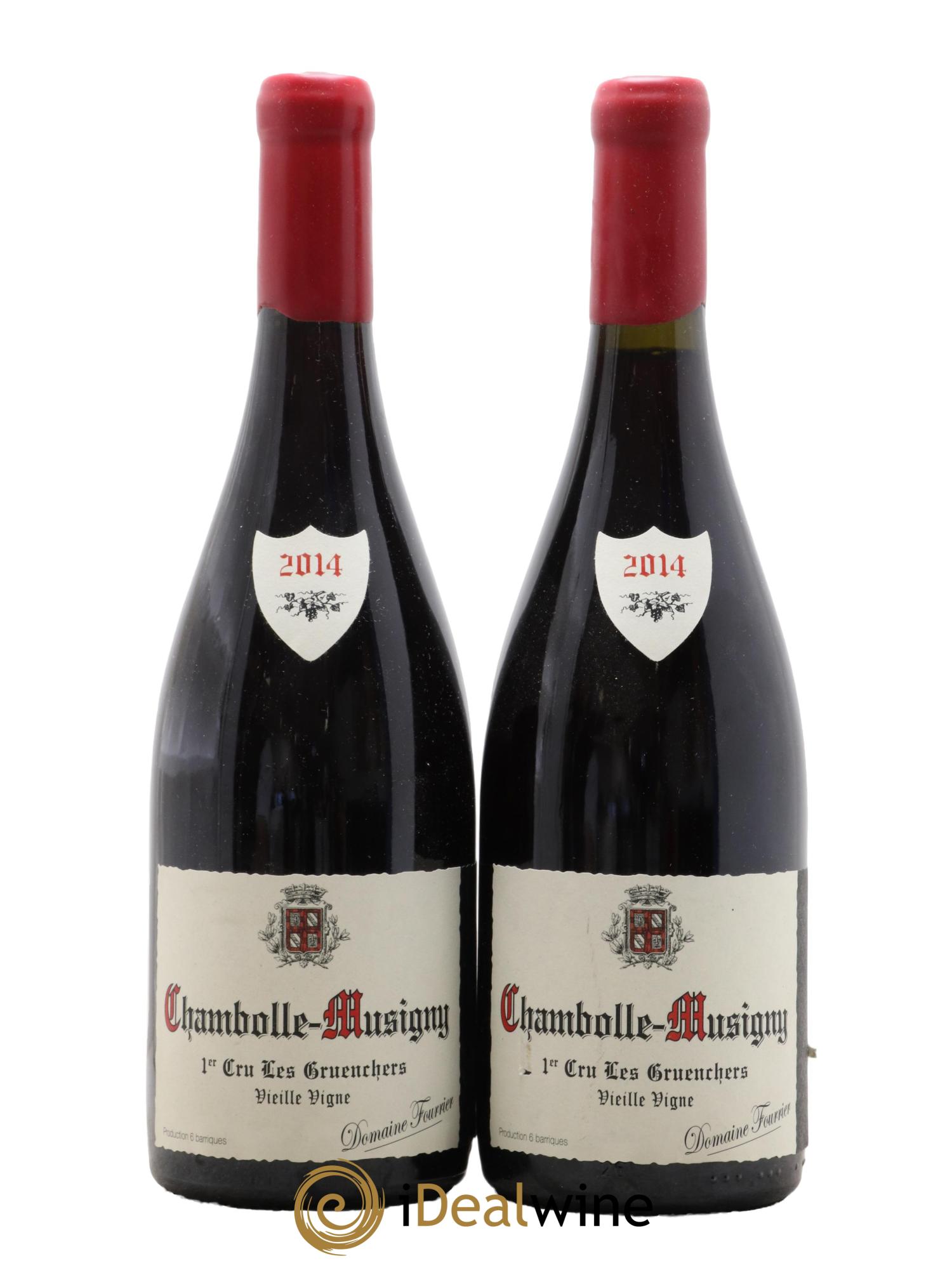 Chambolle-Musigny 1er Cru Les Gruenchers Vieille Vigne Fourrier (Domaine)  2014 - Lotto di 2 bottiglie - 0