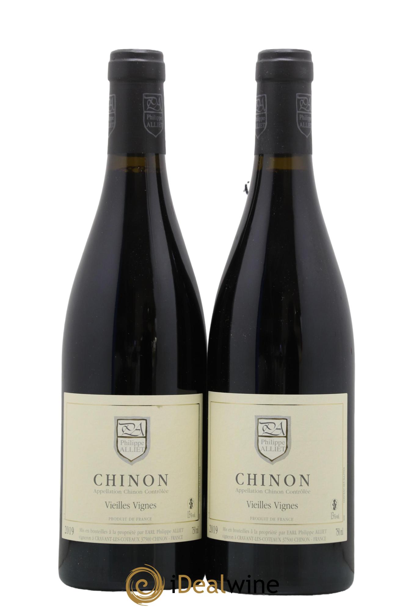 Chinon Vieilles Vignes Philippe Alliet 2019 - Lot de 2 bouteilles - 0