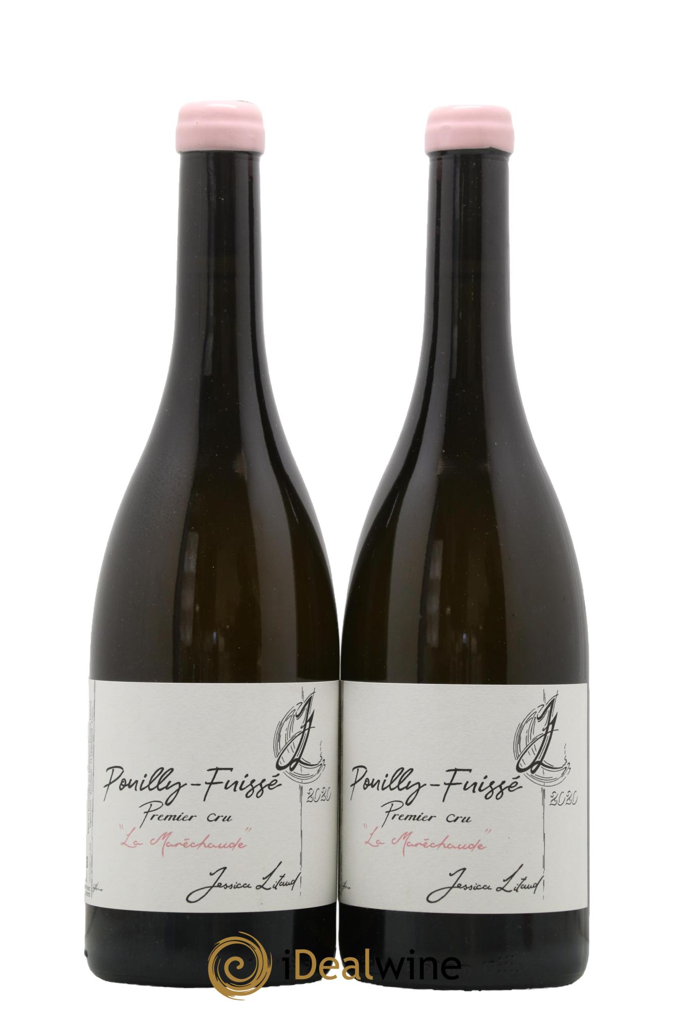 Pouilly-Fuissé Premier Cru La Maréchaude Domaine Jessica Litaud 2020 - Lot of 2 bottles - 0