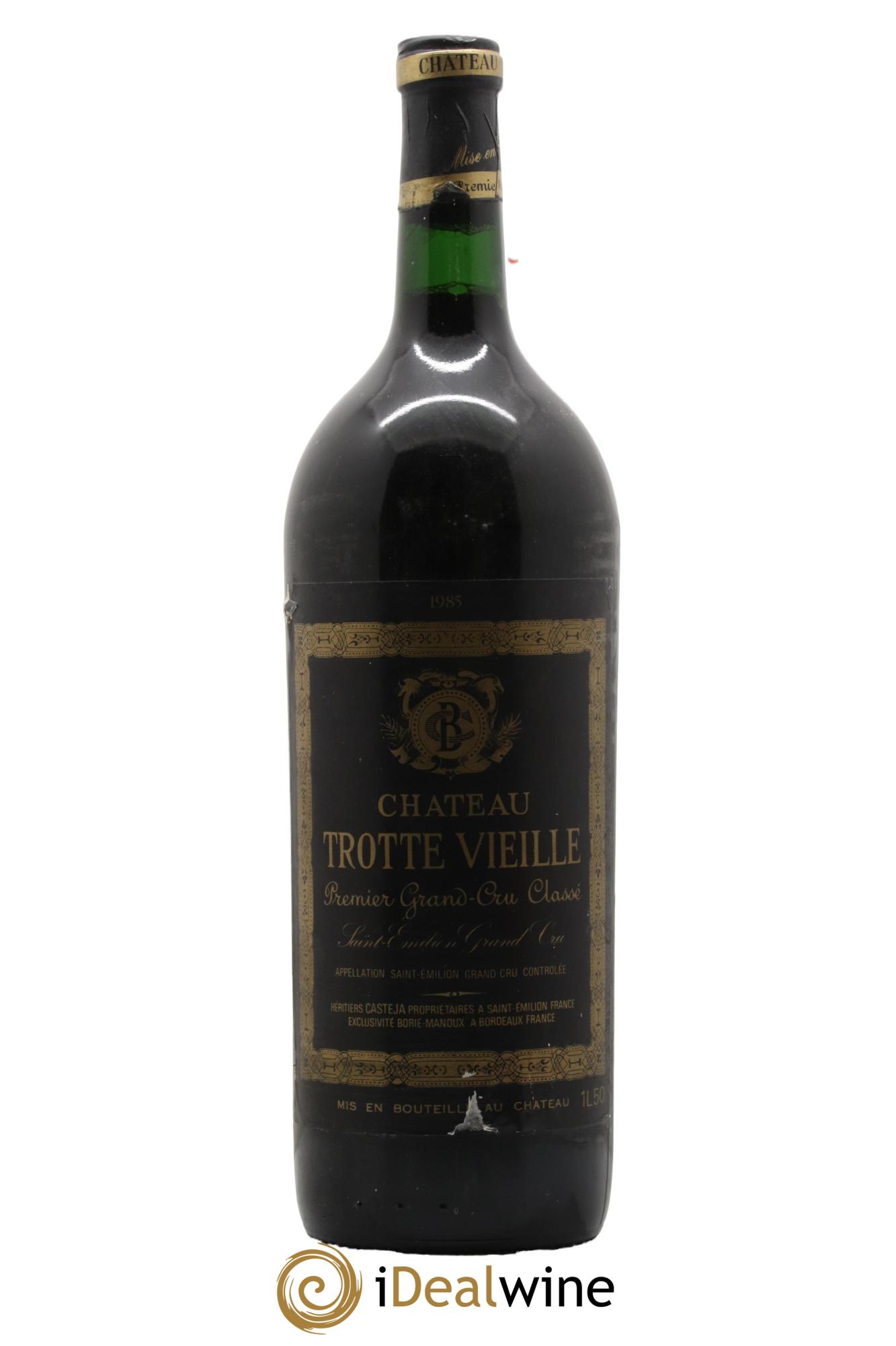 Château Trotte Vieille 1er Grand Cru Classé B 1985 - Lot de 1 magnum - 0