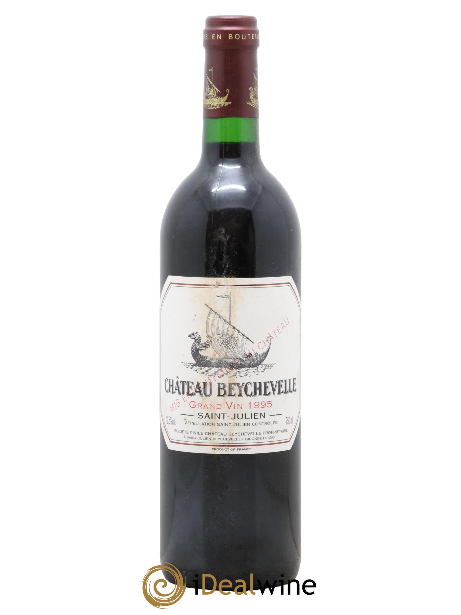 Château Beychevelle 4ème Grand Cru Classé  1995 - Lot de 1 bouteille - 0