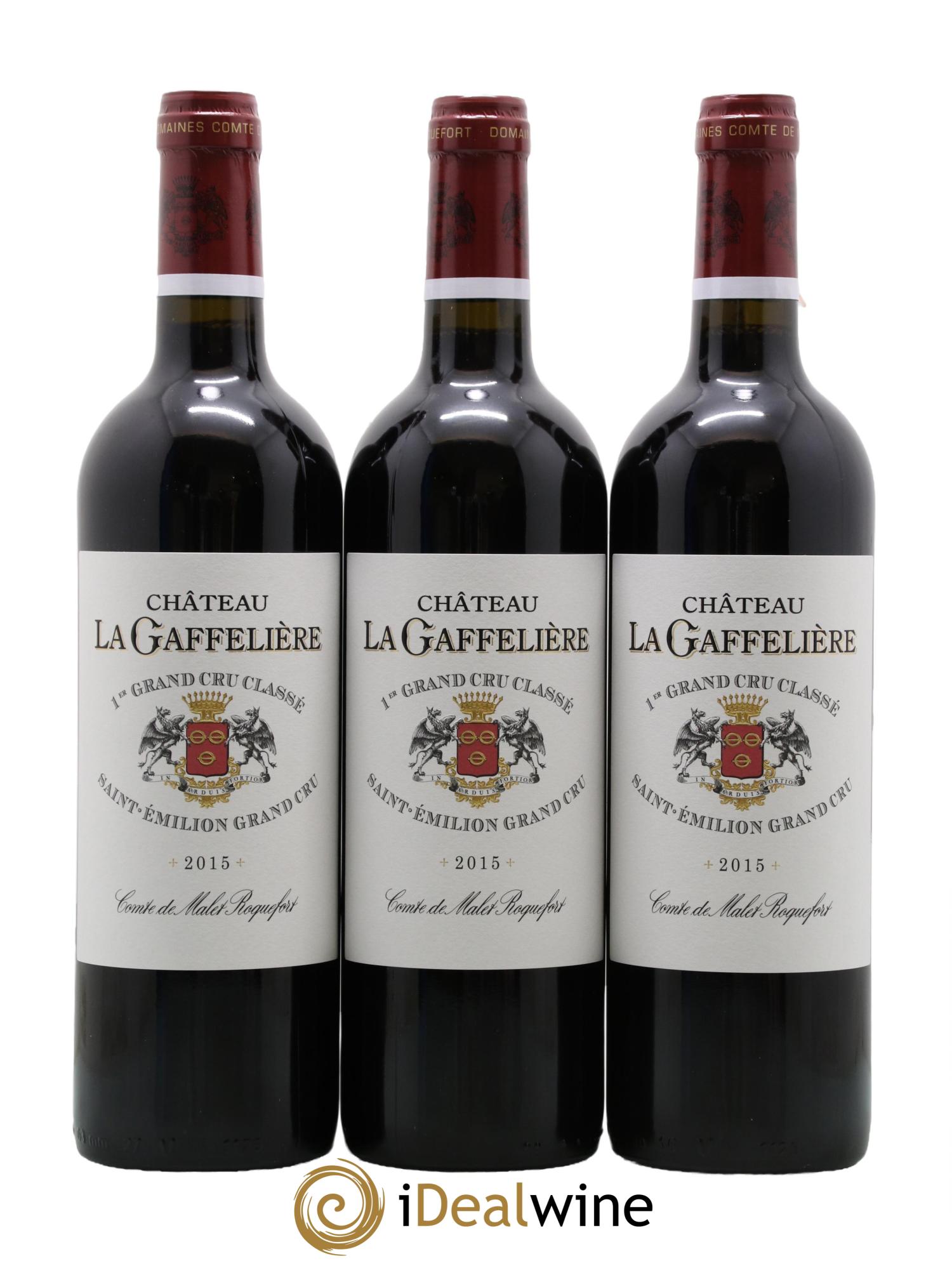 Château la Gaffelière 1er Grand Cru Classé B  2015 - Lotto di 12 bottiglie - 2