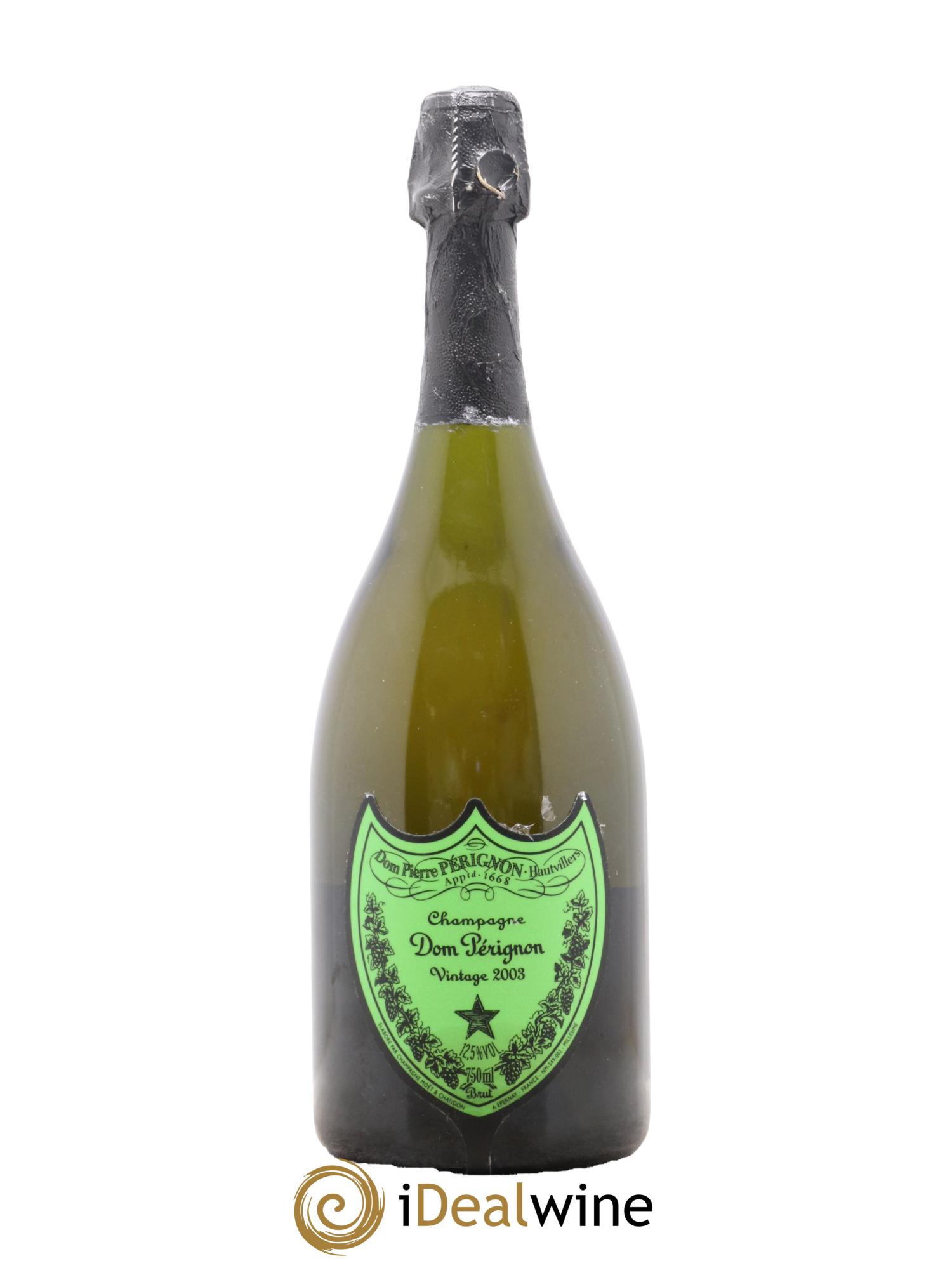 Luminous Dom Pérignon 2003 - Lot de 1 bouteille - 0