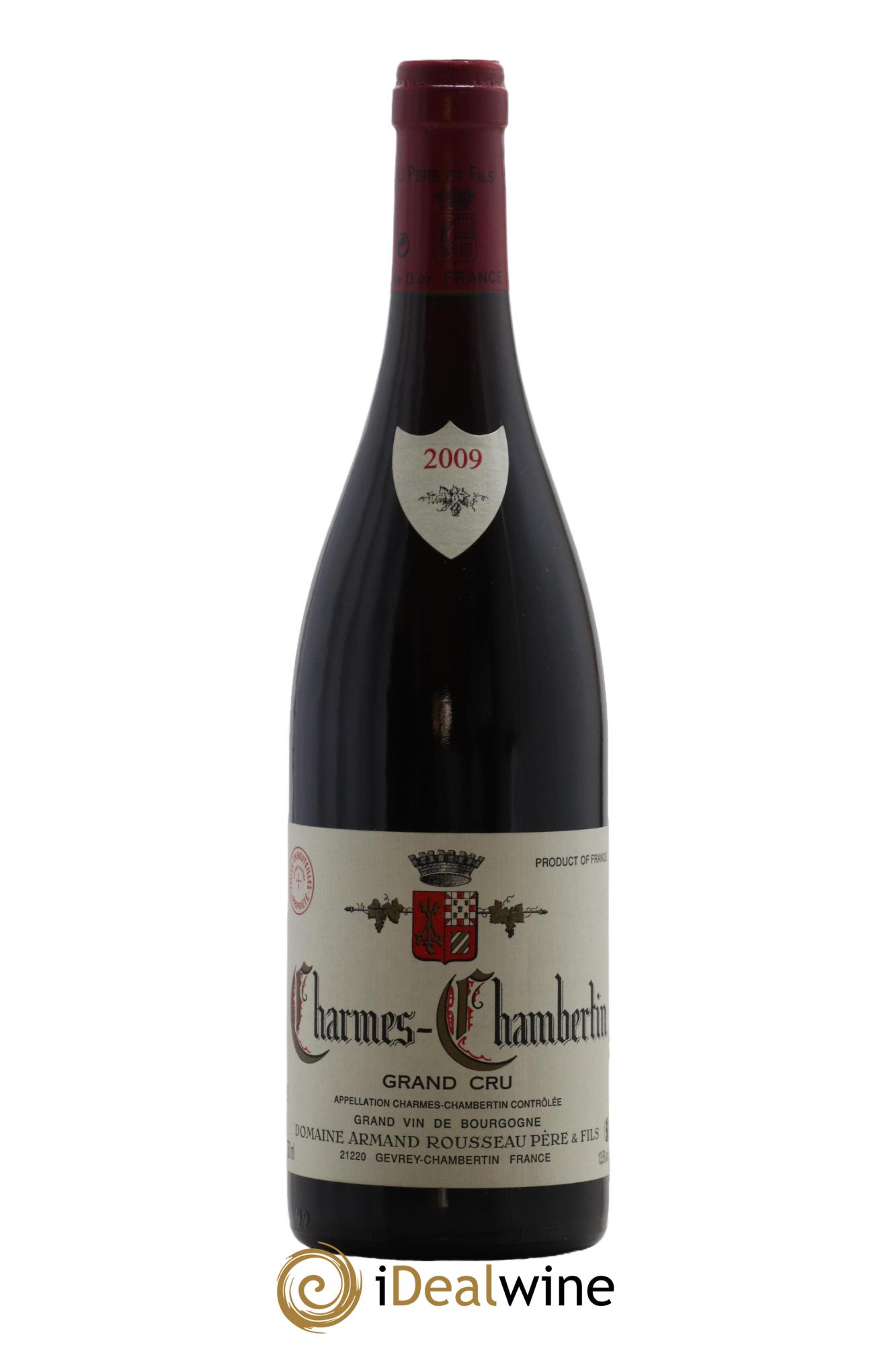 Charmes-Chambertin Grand Cru Armand Rousseau (Domaine) 2009 - Lot of 1 bottle - 0