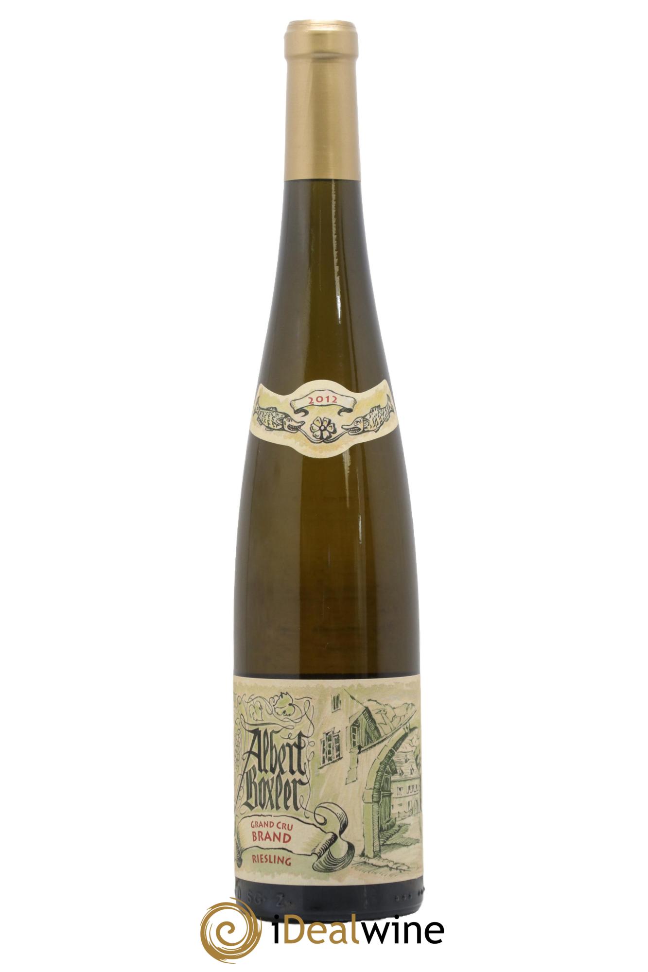 Alsace Riesling Grand Cru Brand K Albert Boxler 2012 - Lot de 1 bouteille - 0