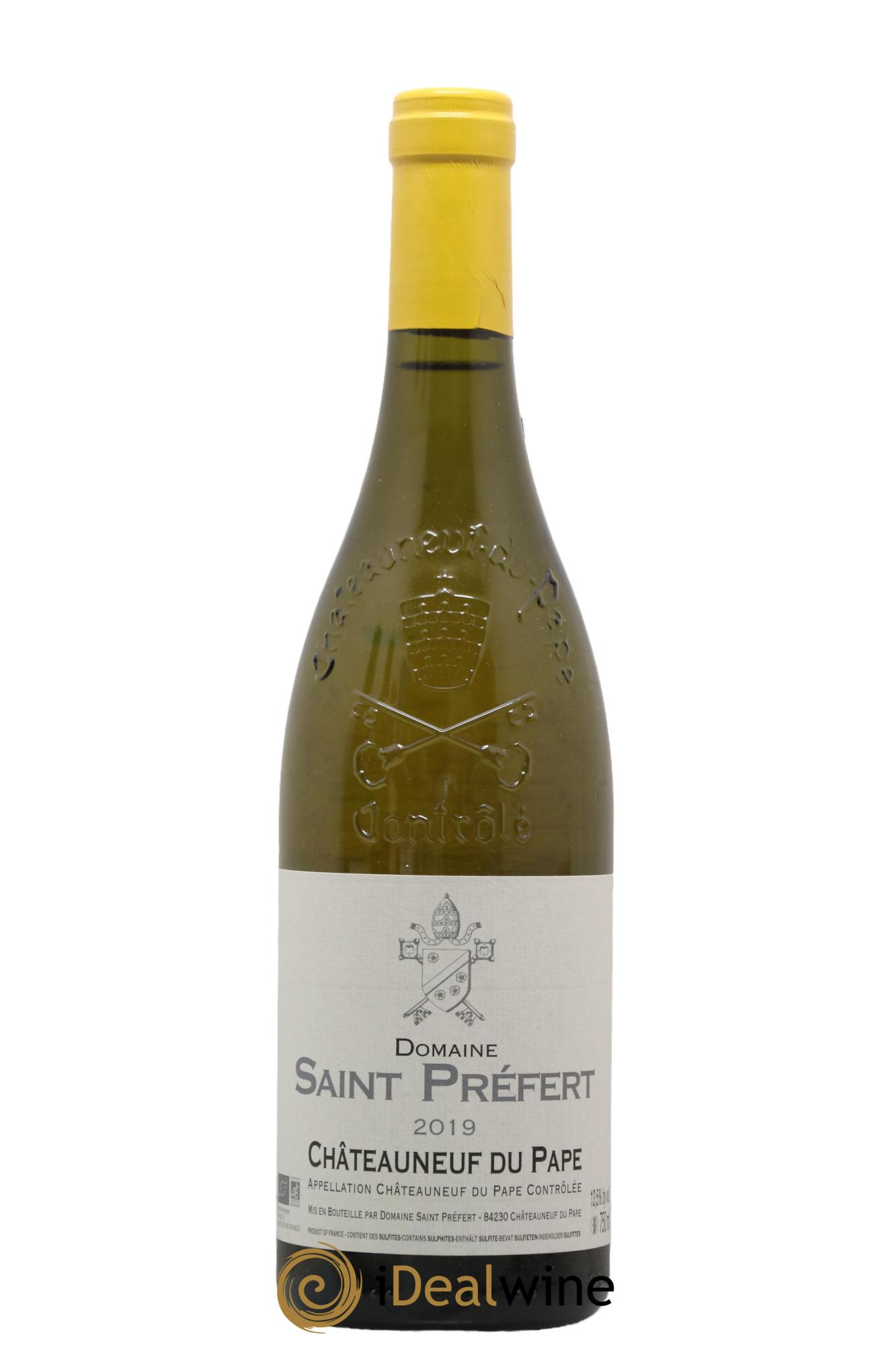 Châteauneuf-du-Pape Domaine de Saint Préfert 2019 - Lot de 1 bouteille - 0