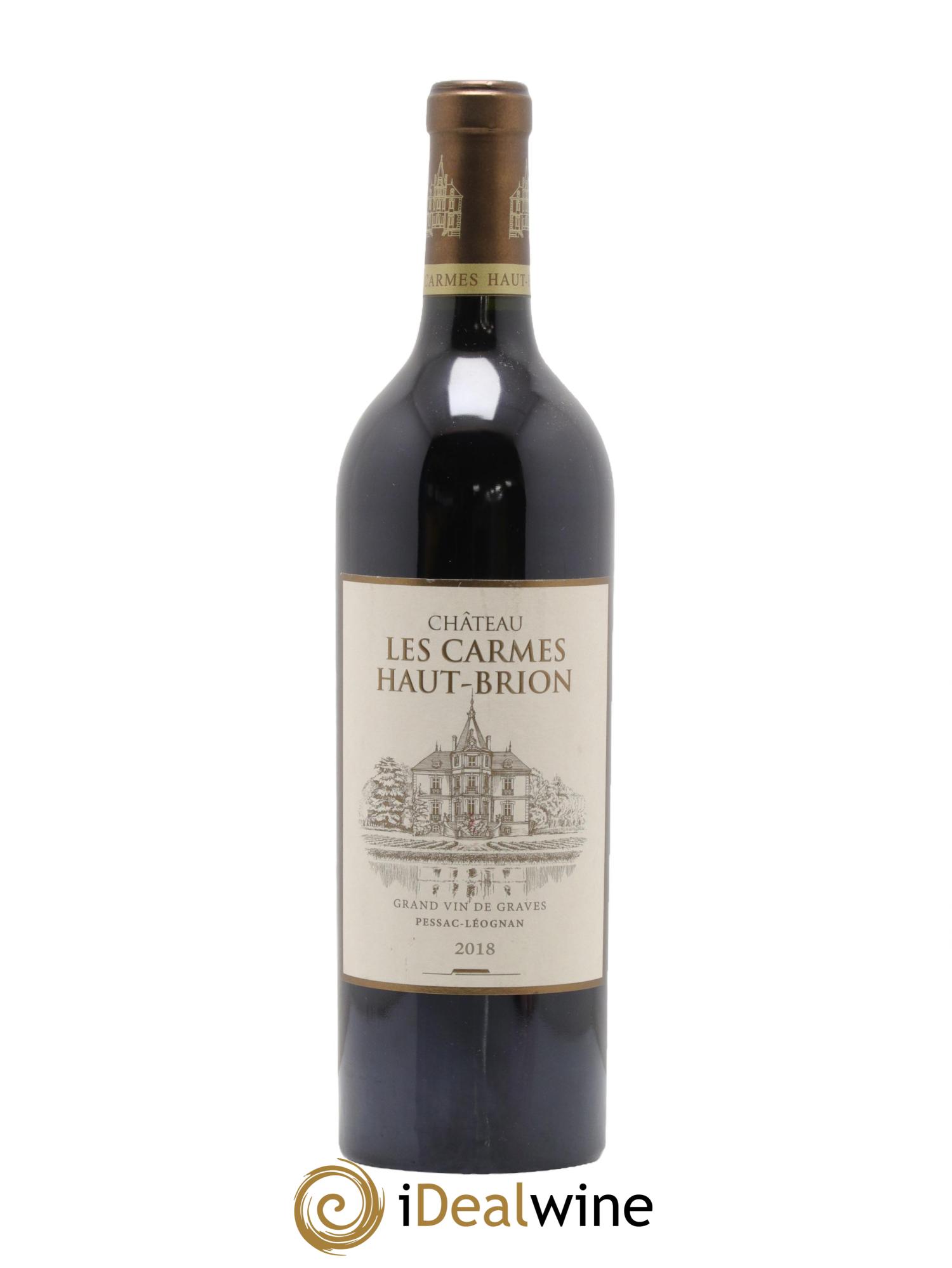 Château Les Carmes Haut-Brion 2018 - Lot of 1 bottle - 0