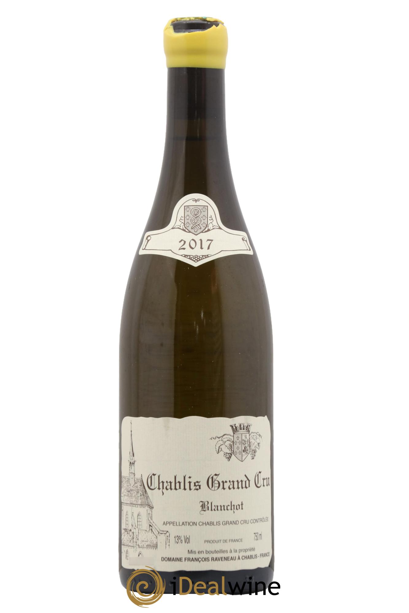 Chablis Grand Cru Blanchot Raveneau (Domaine)  2017 - Lot de 1 bouteille - 0