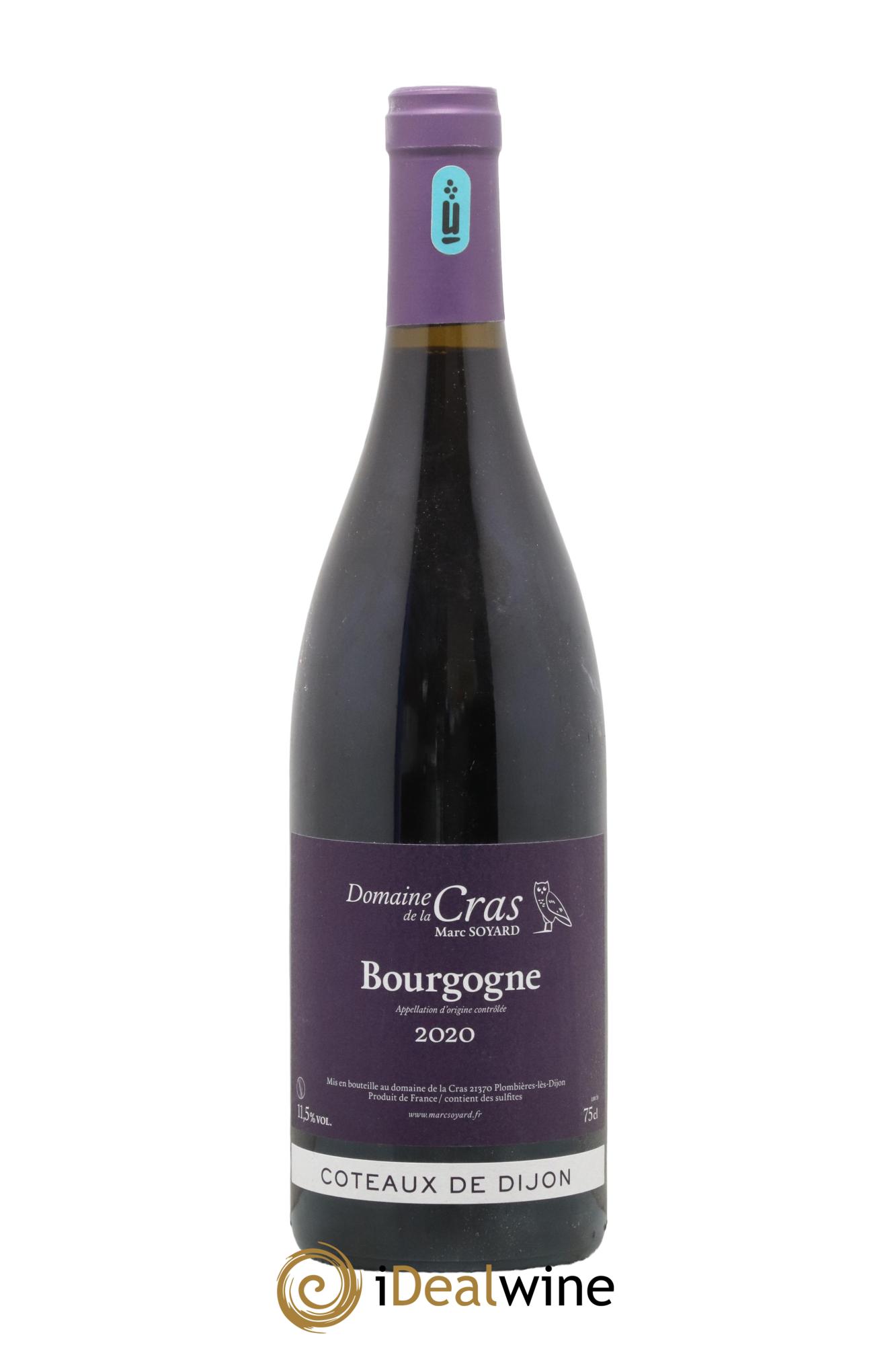 Bourgogne Domaine de la Cras - Marc Soyard 2020 - Lotto di 1 bottiglia - 0