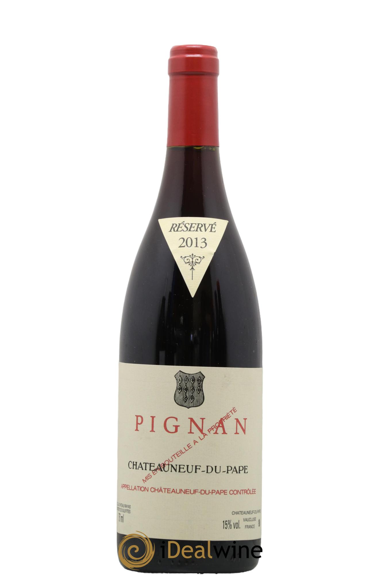 Châteauneuf-du-Pape Pignan Emmanuel Reynaud 2013 - Lot de 1 bouteille - 0