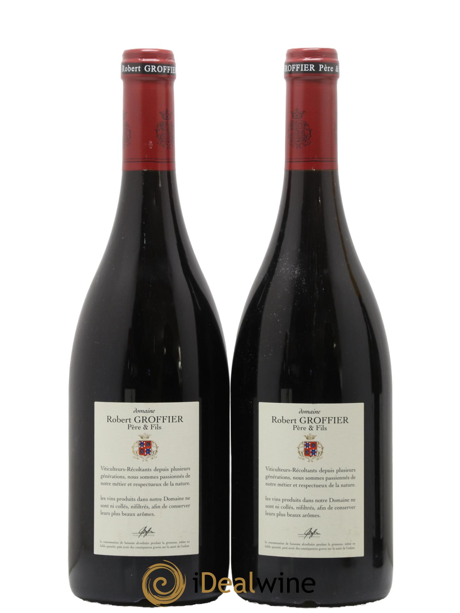 Bonnes-Mares Grand Cru Robert Groffier Père & Fils (Domaine) 2015 - Lot of 2 bottles - 1