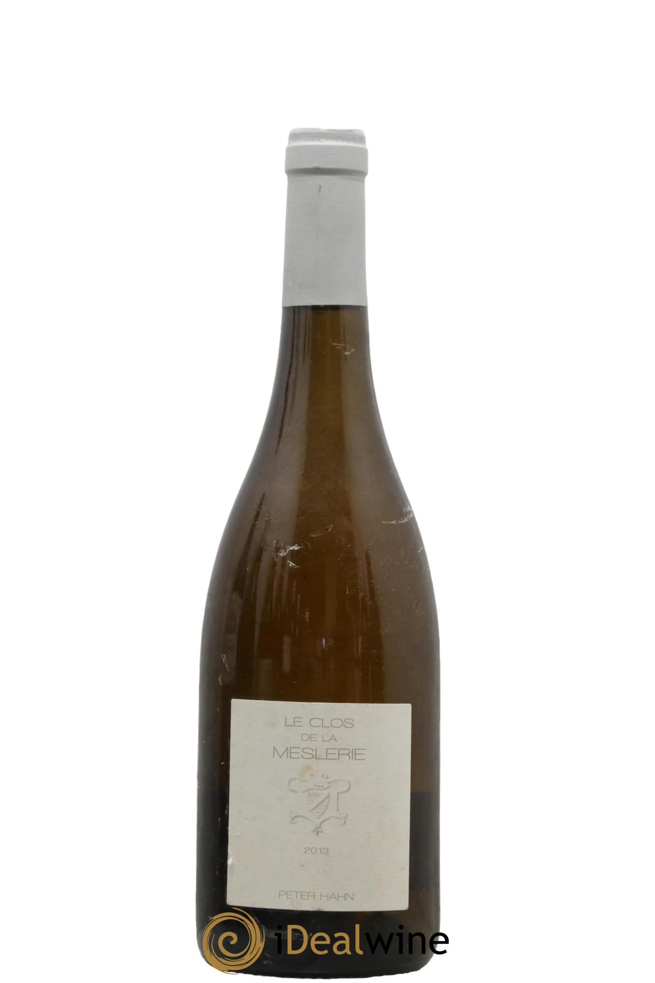 Vouvray Clos de la Meslerie Peter Hahn 2013 - Lot de 1 bouteille - 0