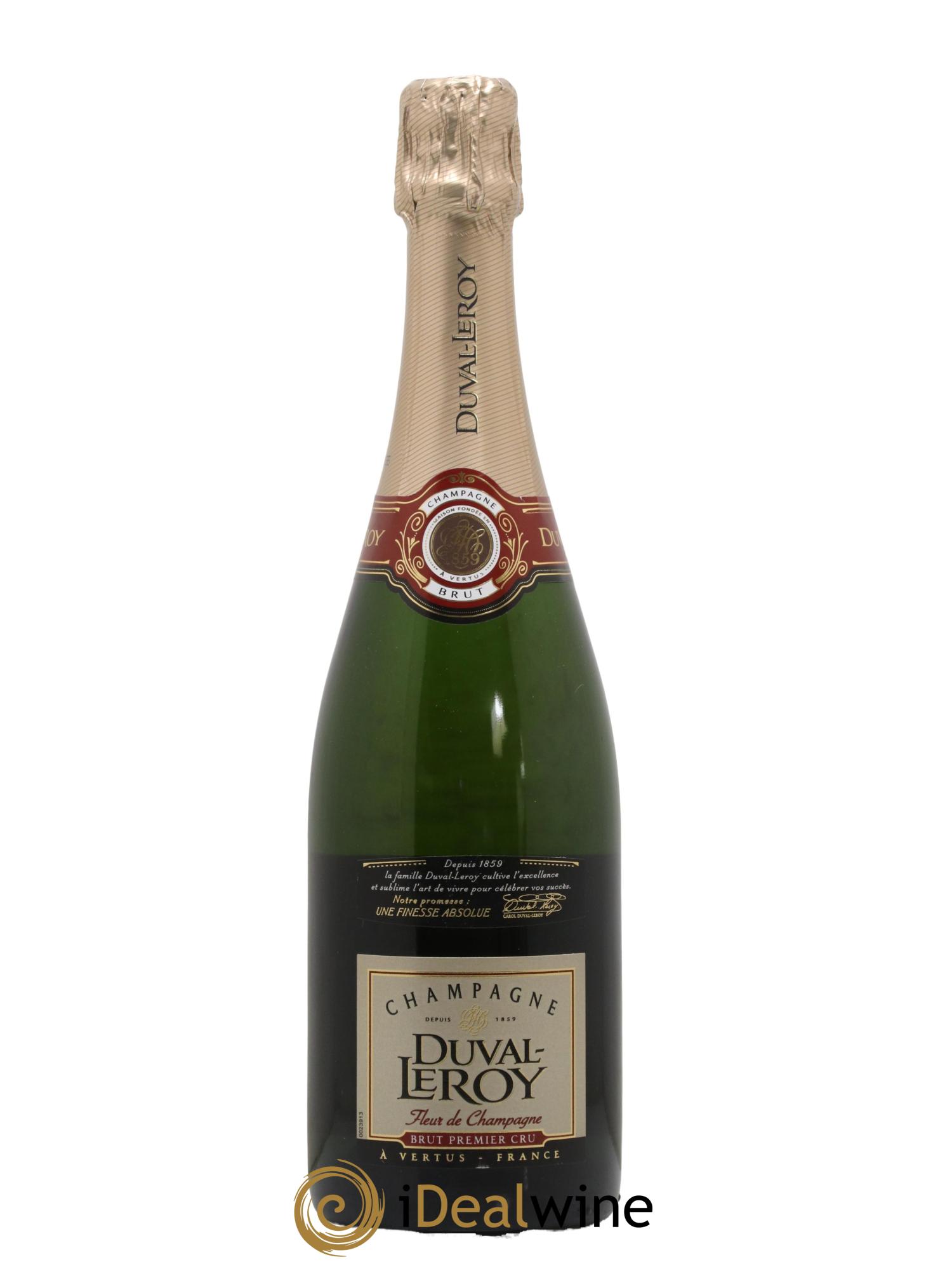 Champagne Fleur de Champagne Brut Premier Cru Duval Leroy - Lot of 1 bottle - 0