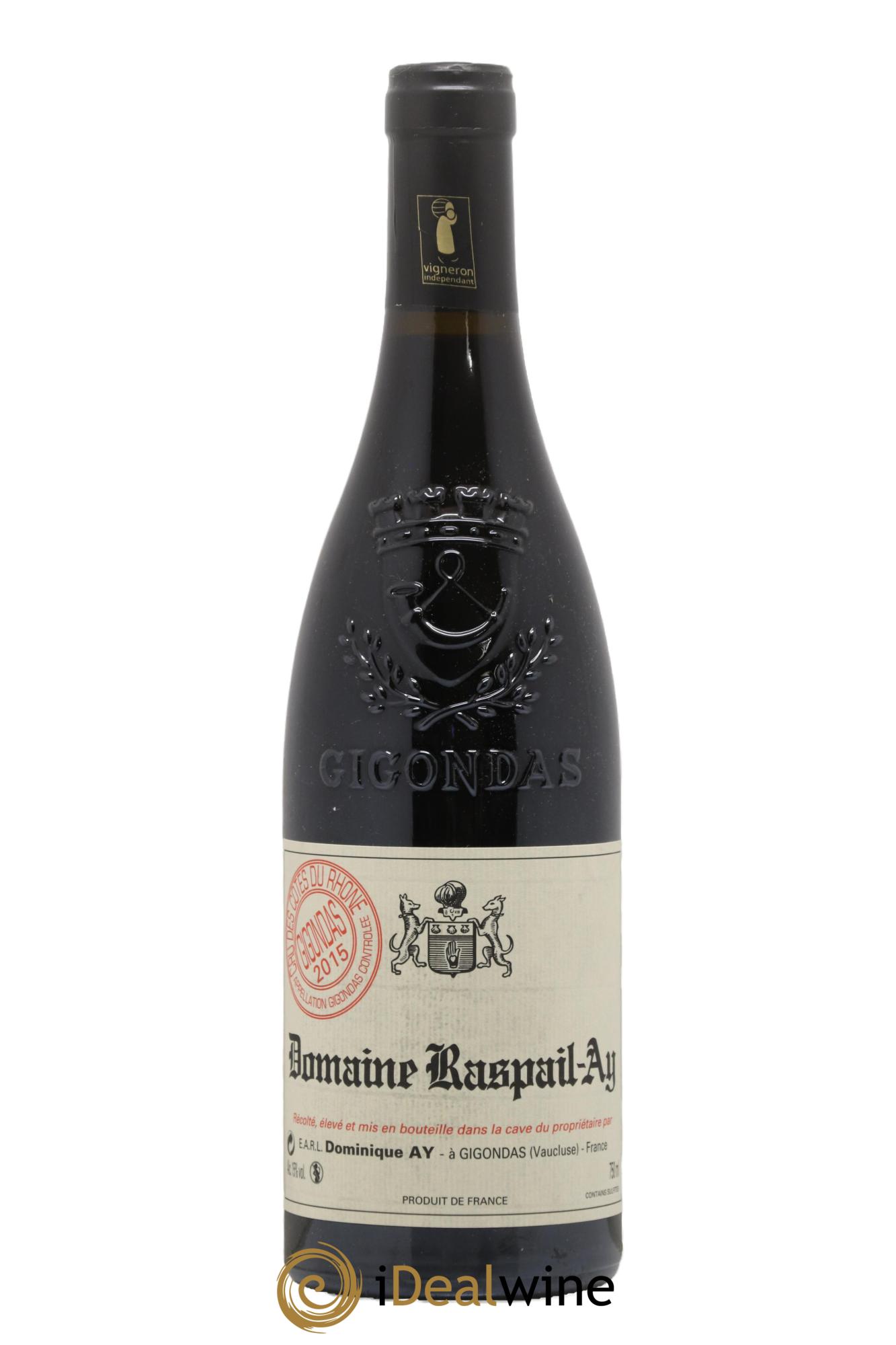 Gigondas Raspail-Ay 2015 - Posten von 1 Flasche - 0