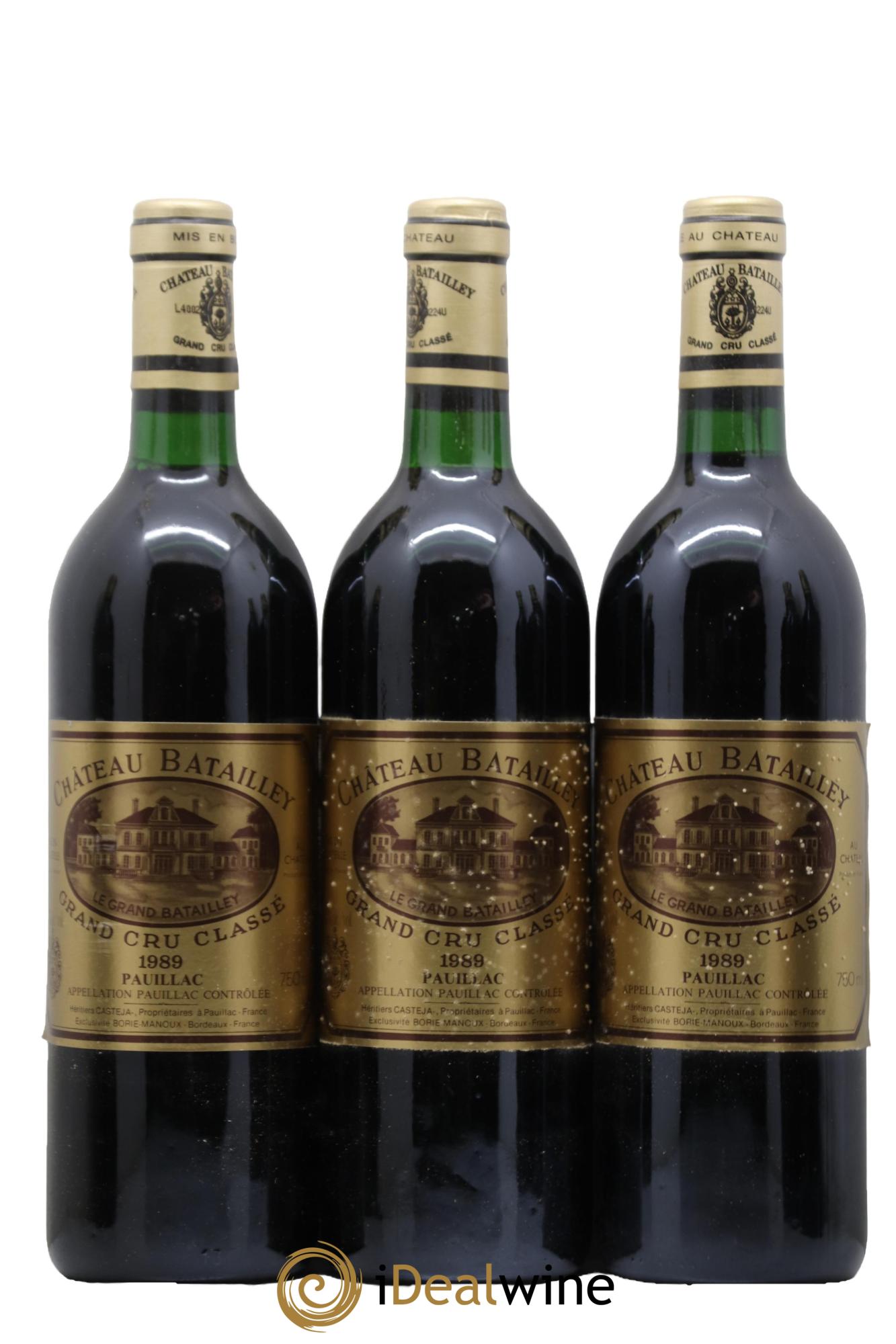 Château Batailley 5ème Grand Cru Classé 1989 - Posten von 12 Flaschen - 3