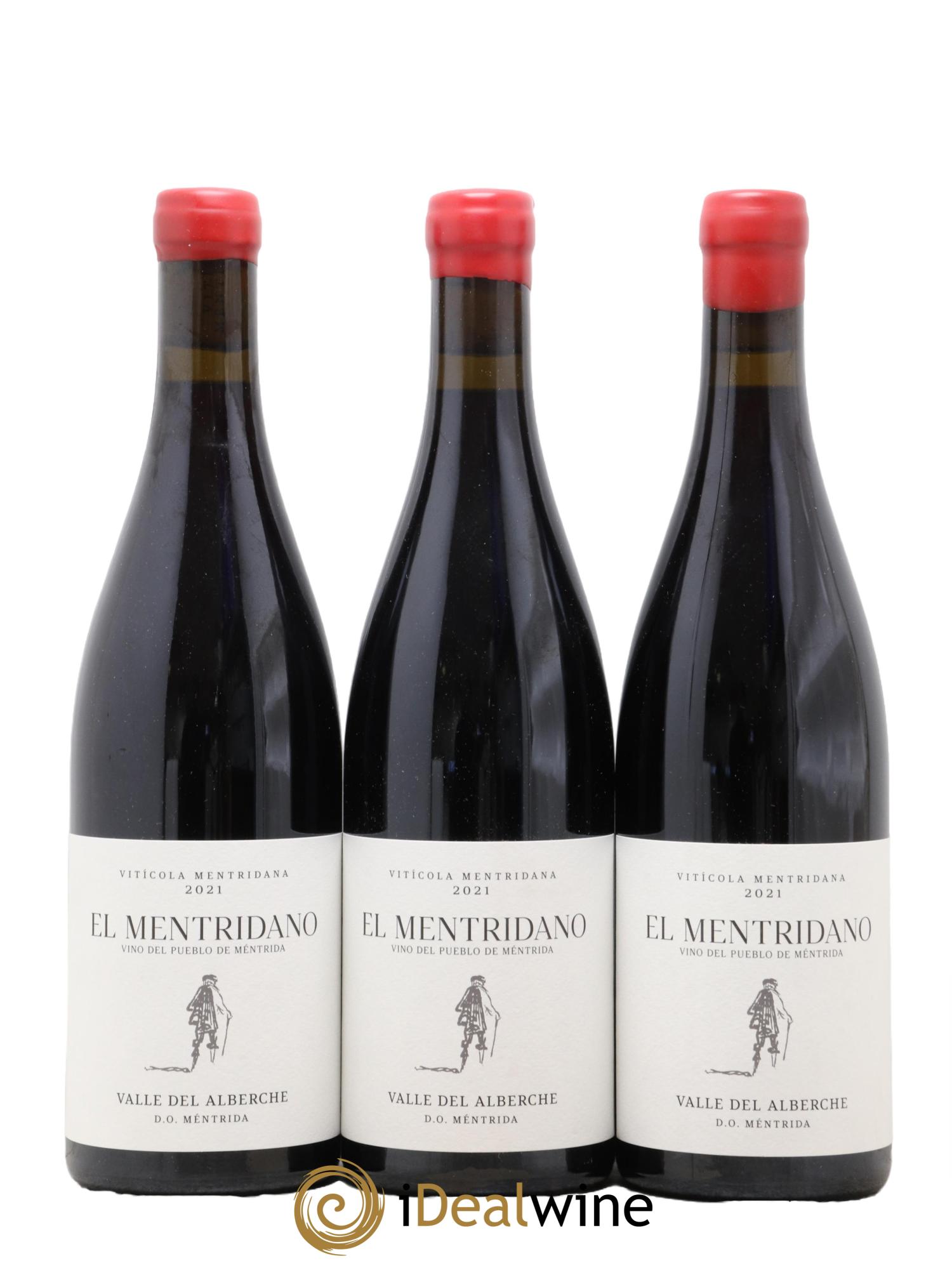 Mentridà DO Viticola Mentridana (anciennement Daniel Jimenez-Landi) El Mentridano 2021 - Lot of 3 bottles - 0