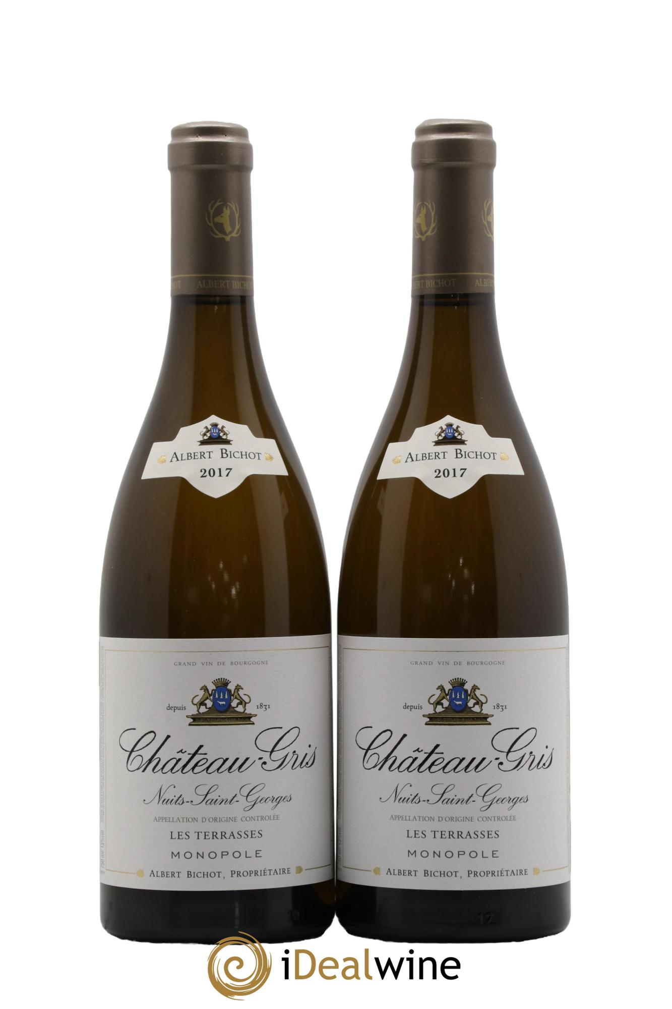 Nuits Saint-Georges Les Terrasses Château Gris - Albert Bichot  2017 - Lotto di 2 bottiglie - 0