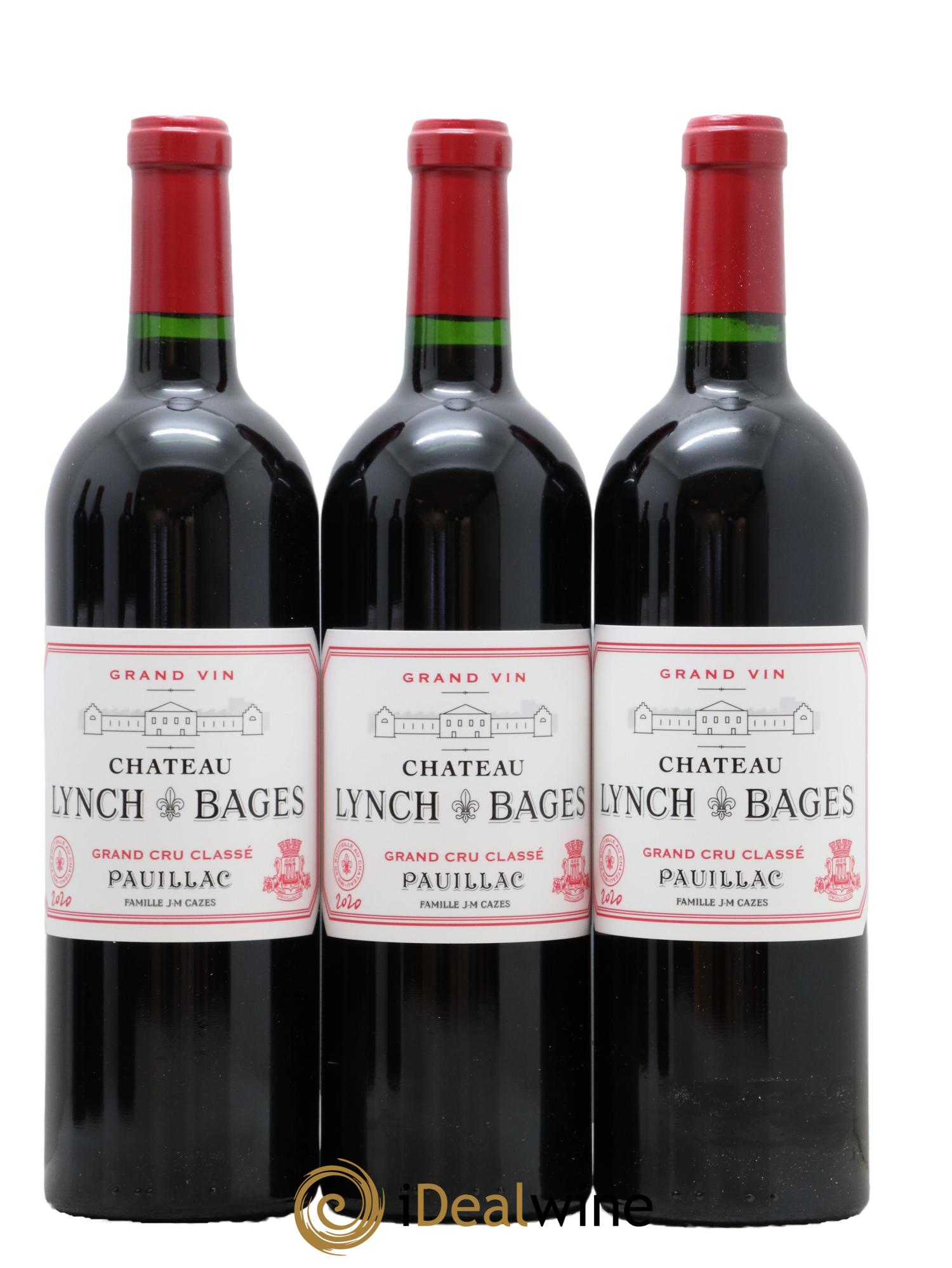 Château Lynch Bages 5ème Grand Cru Classé 2020 - Lot de 6 bouteilles - 1