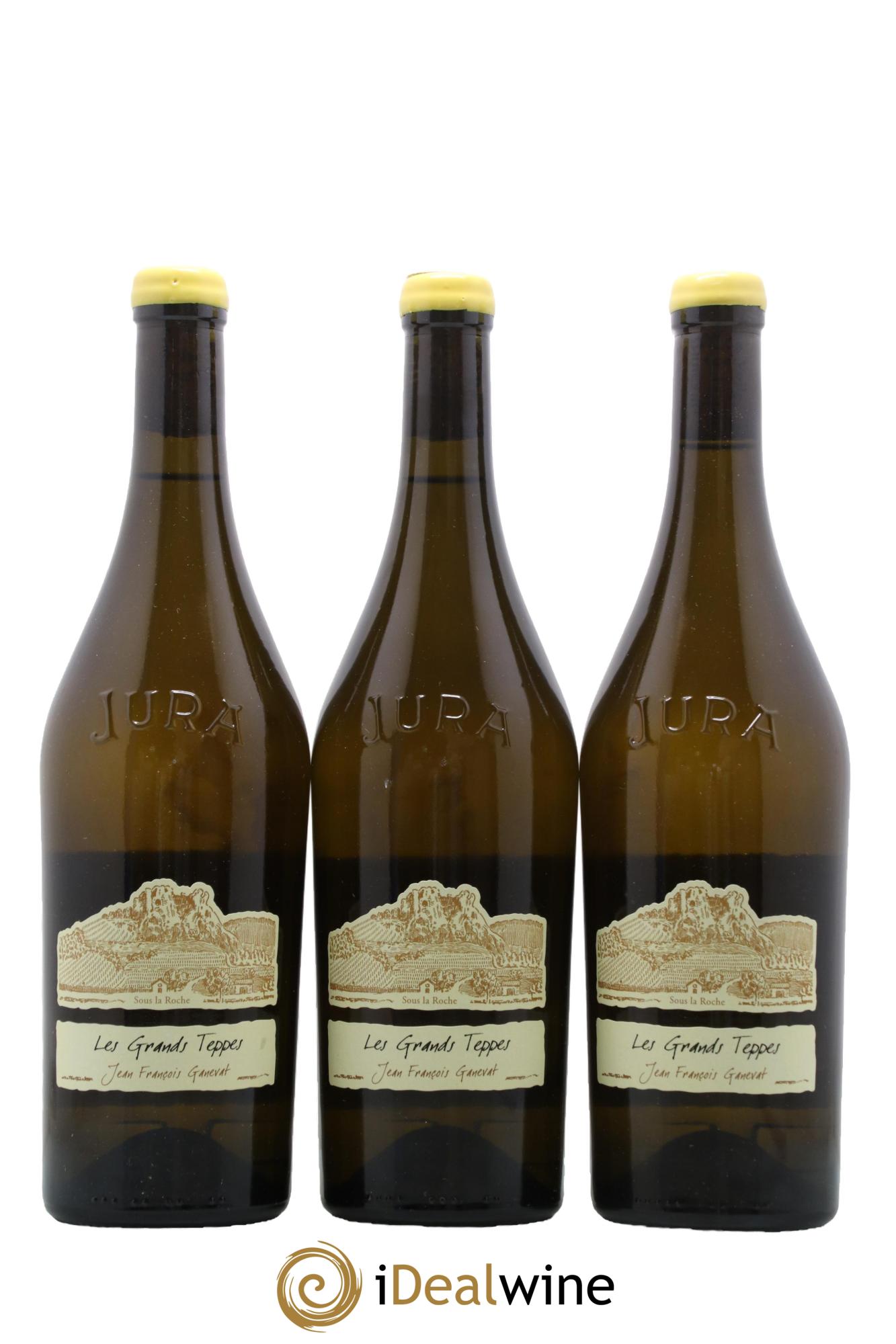 Côtes du Jura Les Grands Teppes Savagnin (sous voile) Jean-François Ganevat (Domaine) 2018 - Lotto di 3 bottiglie - 0