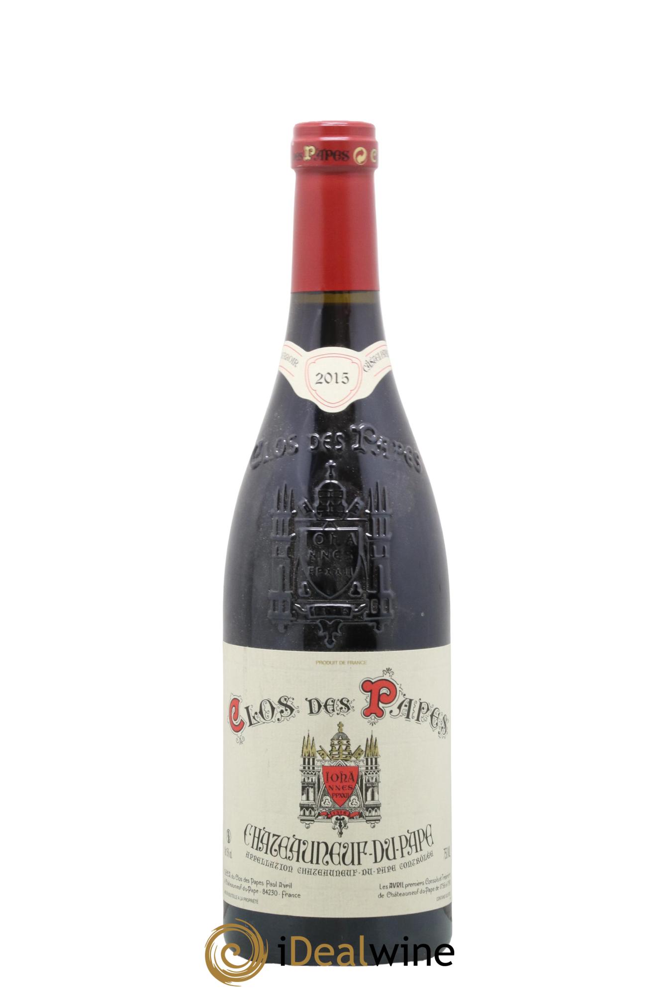 Châteauneuf-du-Pape Clos des Papes - Paul Avril 2015 - Lot of 1 bottle - 0