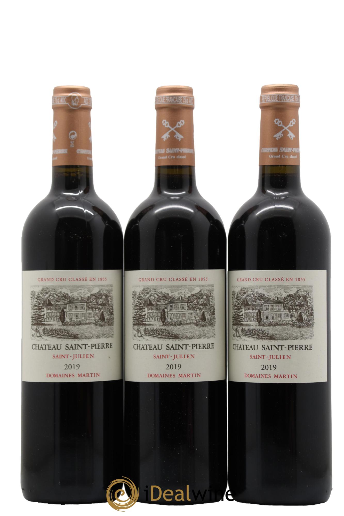 Château Saint-Pierre 4ème Grand Cru Classé 2019 - Lot de 6 bouteilles - 1