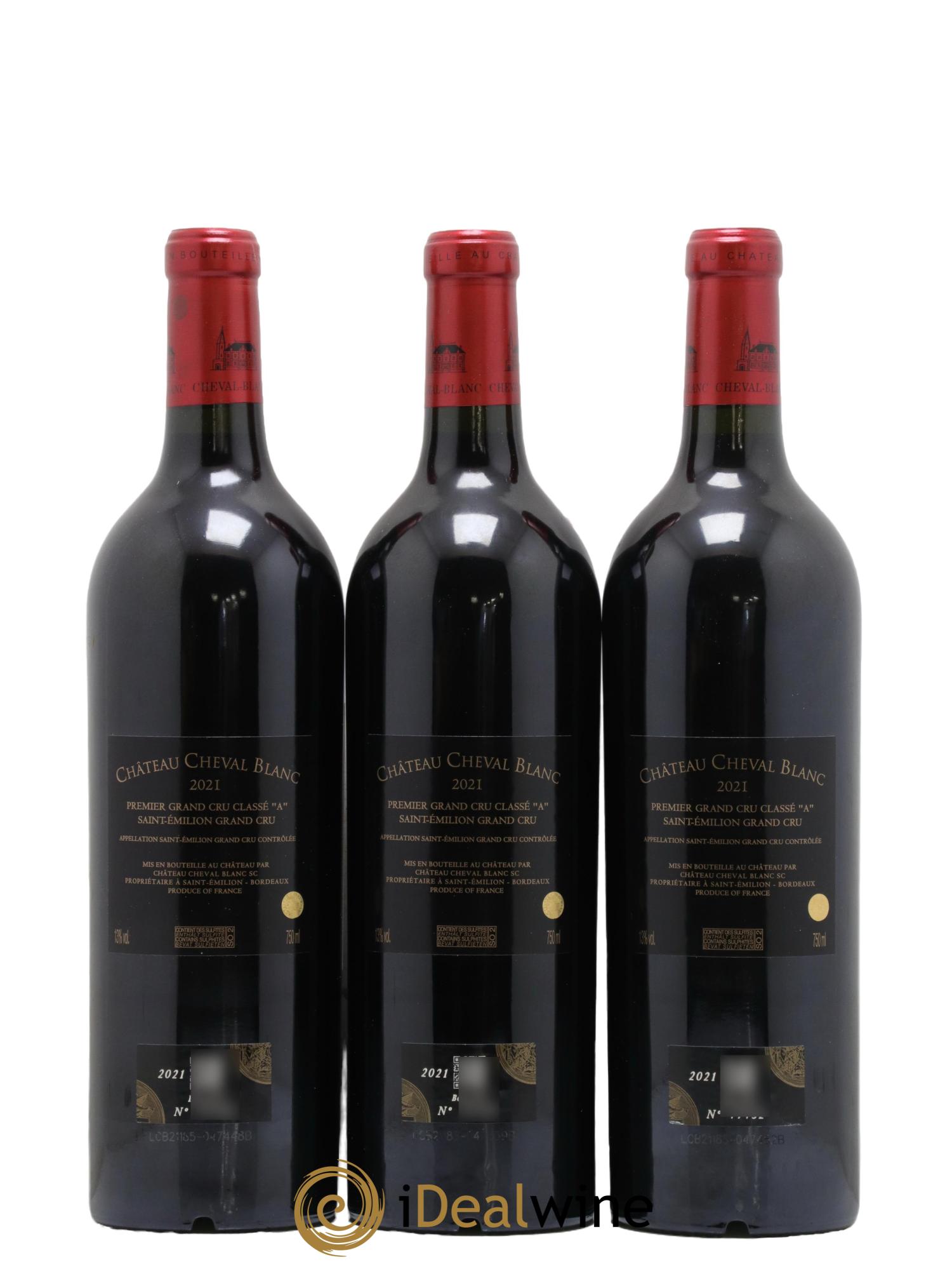 Château Cheval Blanc 1er Grand Cru Classé A 2021 - Lot de 6 bouteilles - 2