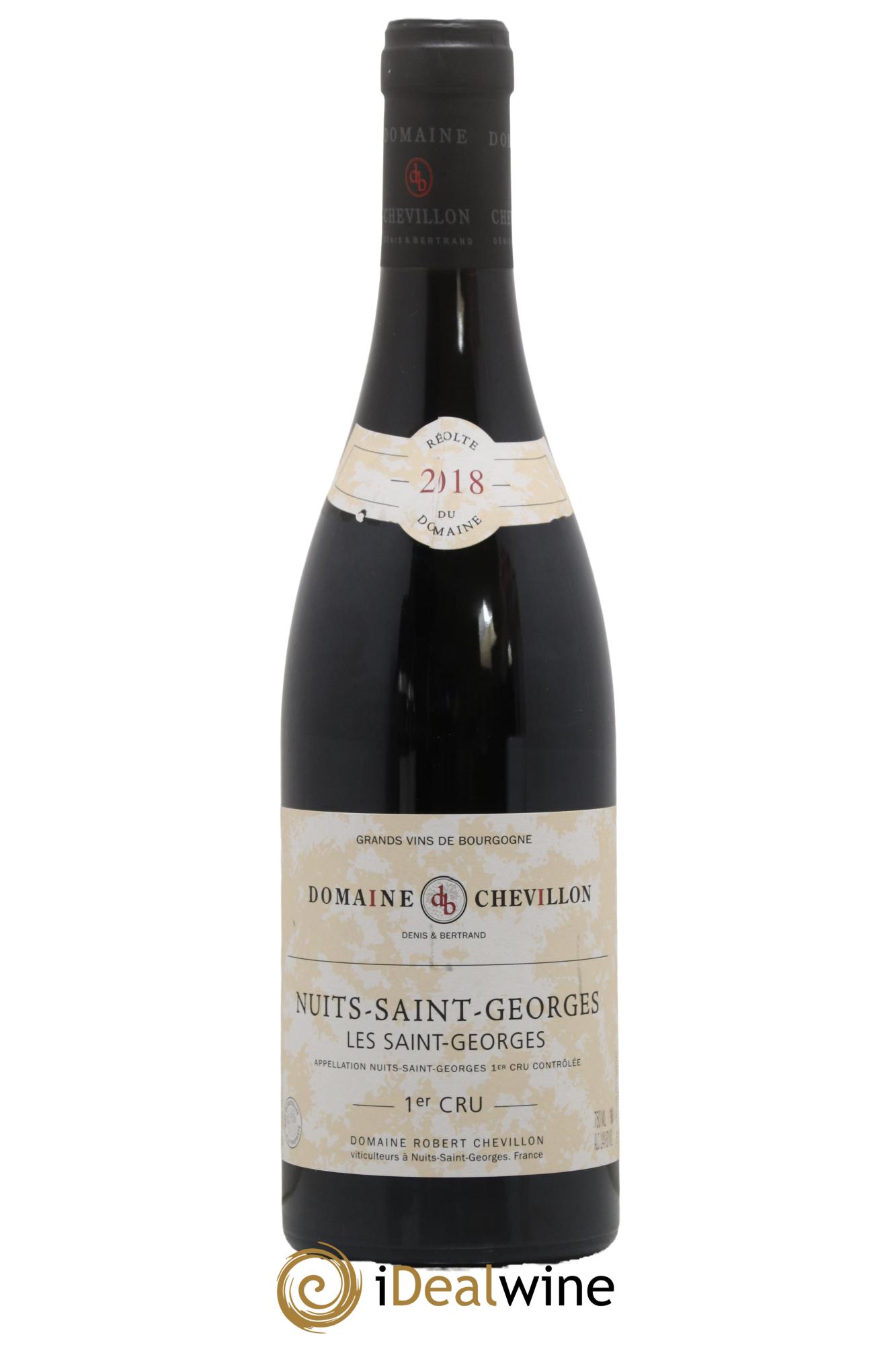 Nuits Saint-Georges 1er Cru Les Saint Georges Robert Chevillon 2018 - Lot de 1 bouteille - 0