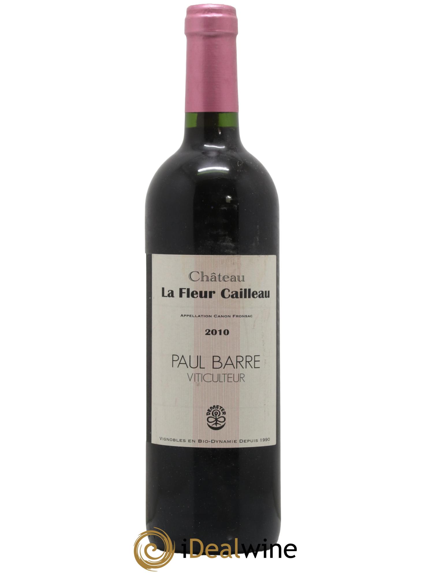 Canon-Fronsac La Fleur Cailleau 2010 - Lot de 1 bouteille - 0