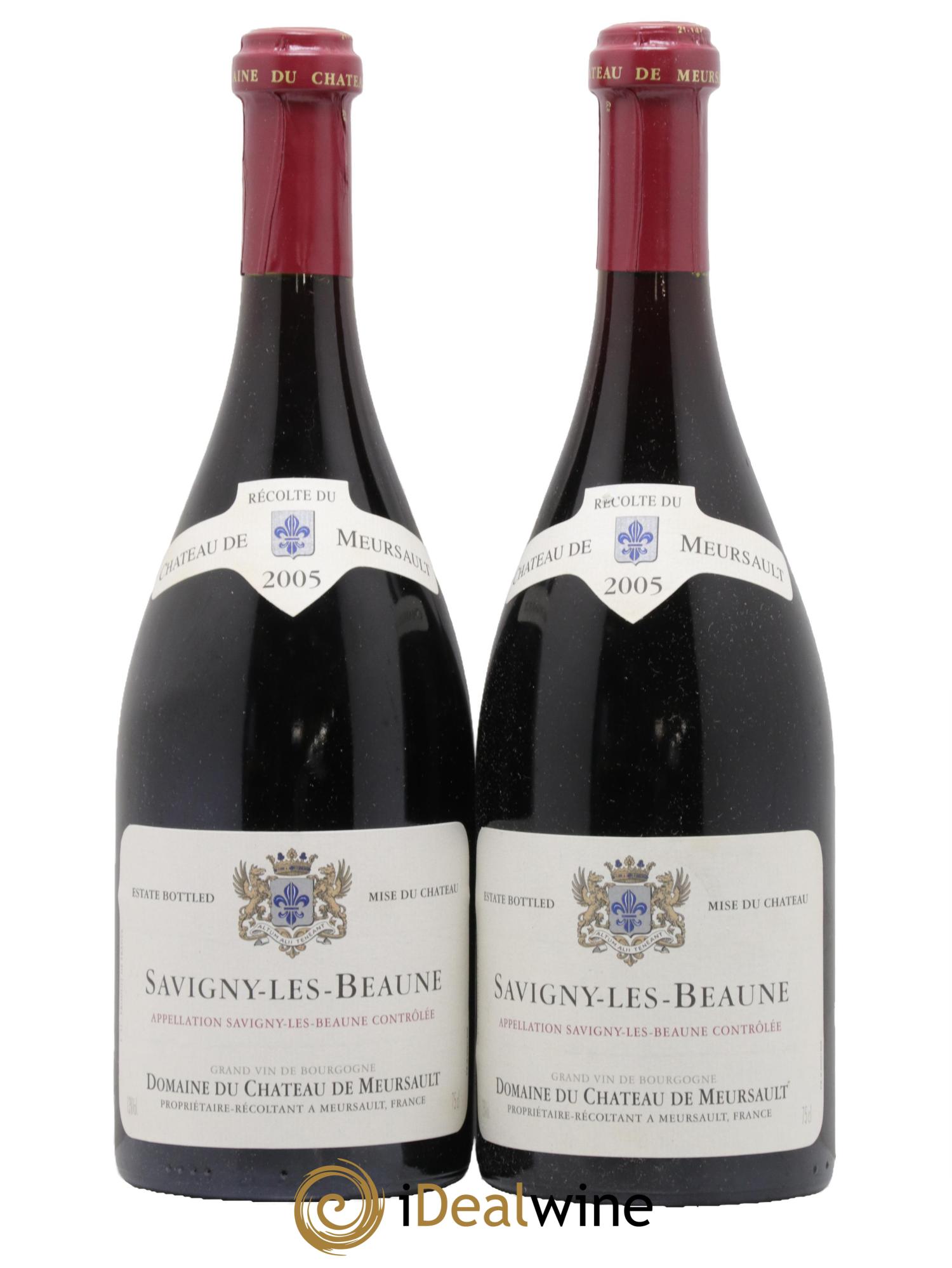 Savigny-lès-Beaune Château de Meursault 2005 - Lotto di 2 bottiglie - 0