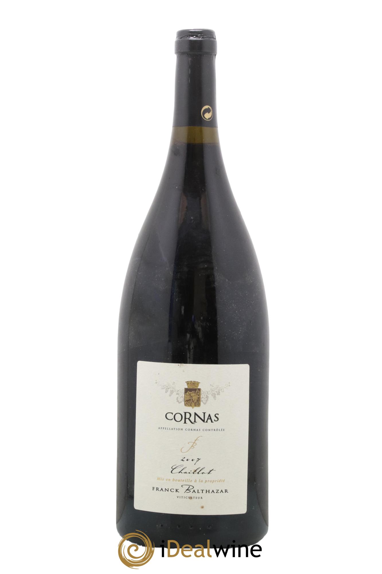 Cornas Chaillot Franck Balthazar (Domaine) 2007 - Lot de 1 magnum - 0