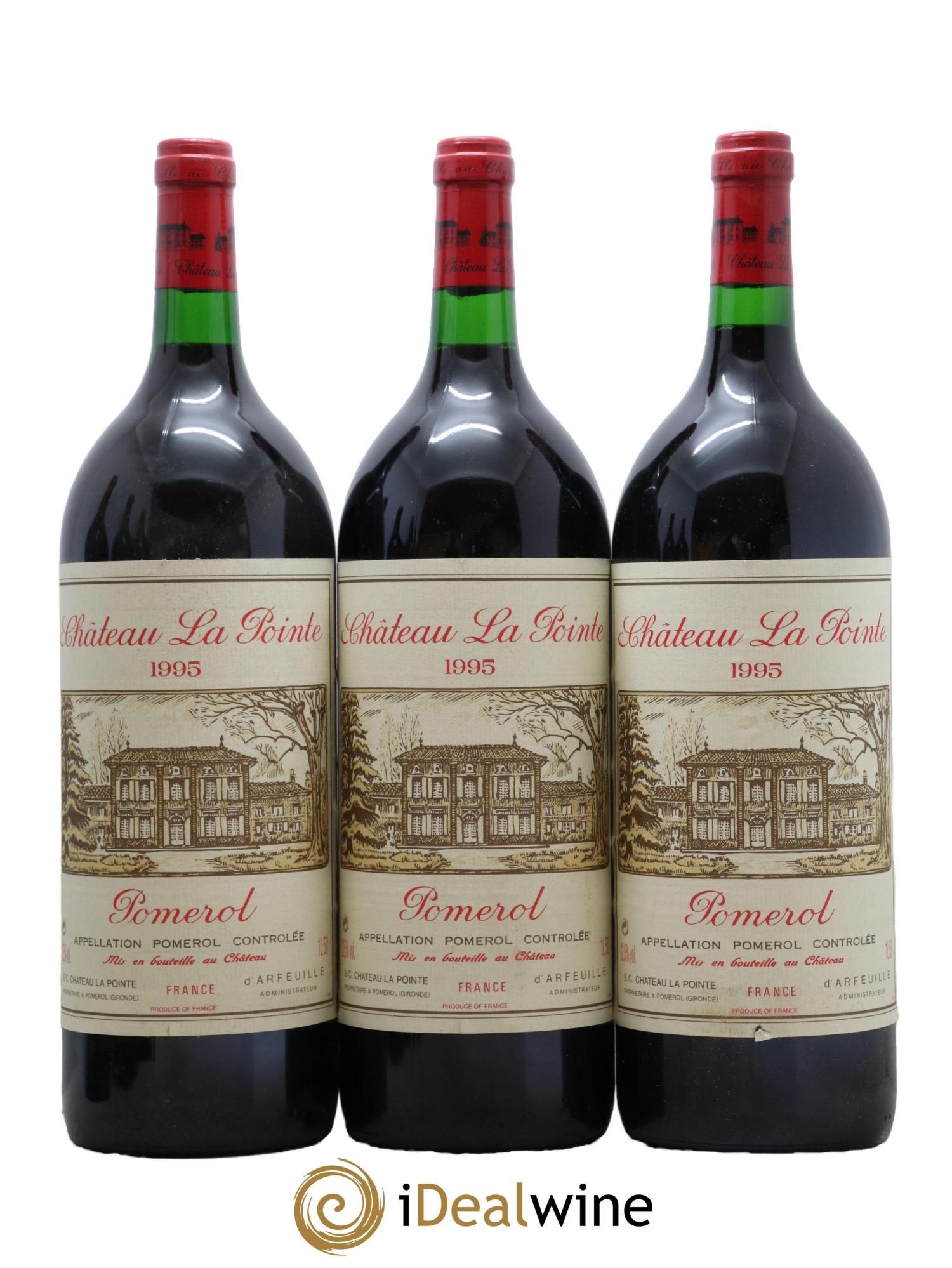 Château la Pointe 1995 - Lot de 6 magnums - 1