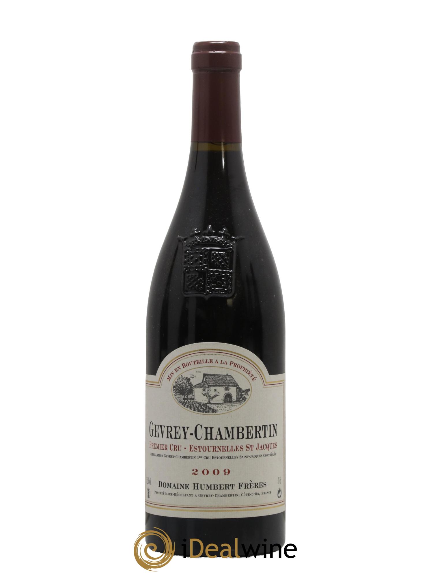 Gevrey-Chambertin 1er Cru Estournelles Saint-Jacques Humbert (Domaine) 2009 - Lot de 1 bouteille - 0