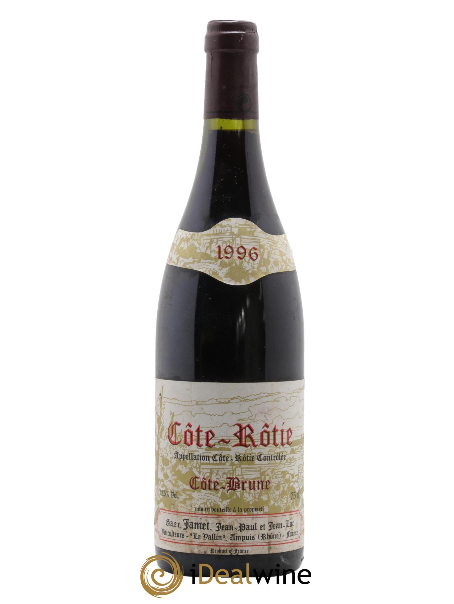 Côte-Rôtie Côte Brune Jamet (Domaine) 1996 - Lotto di 1 bottiglia - 0