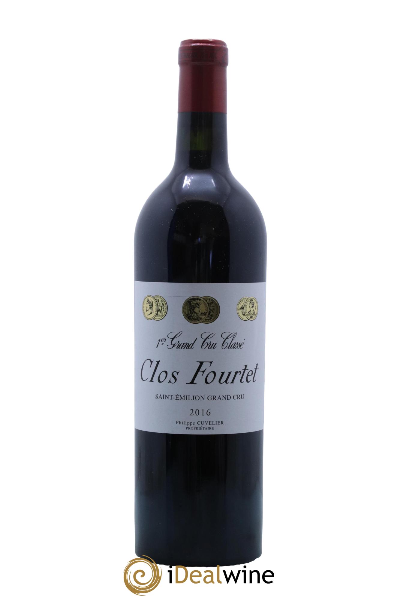 Clos Fourtet 1er Grand Cru Classé B  2016 - Lot de 1 bouteille - 0