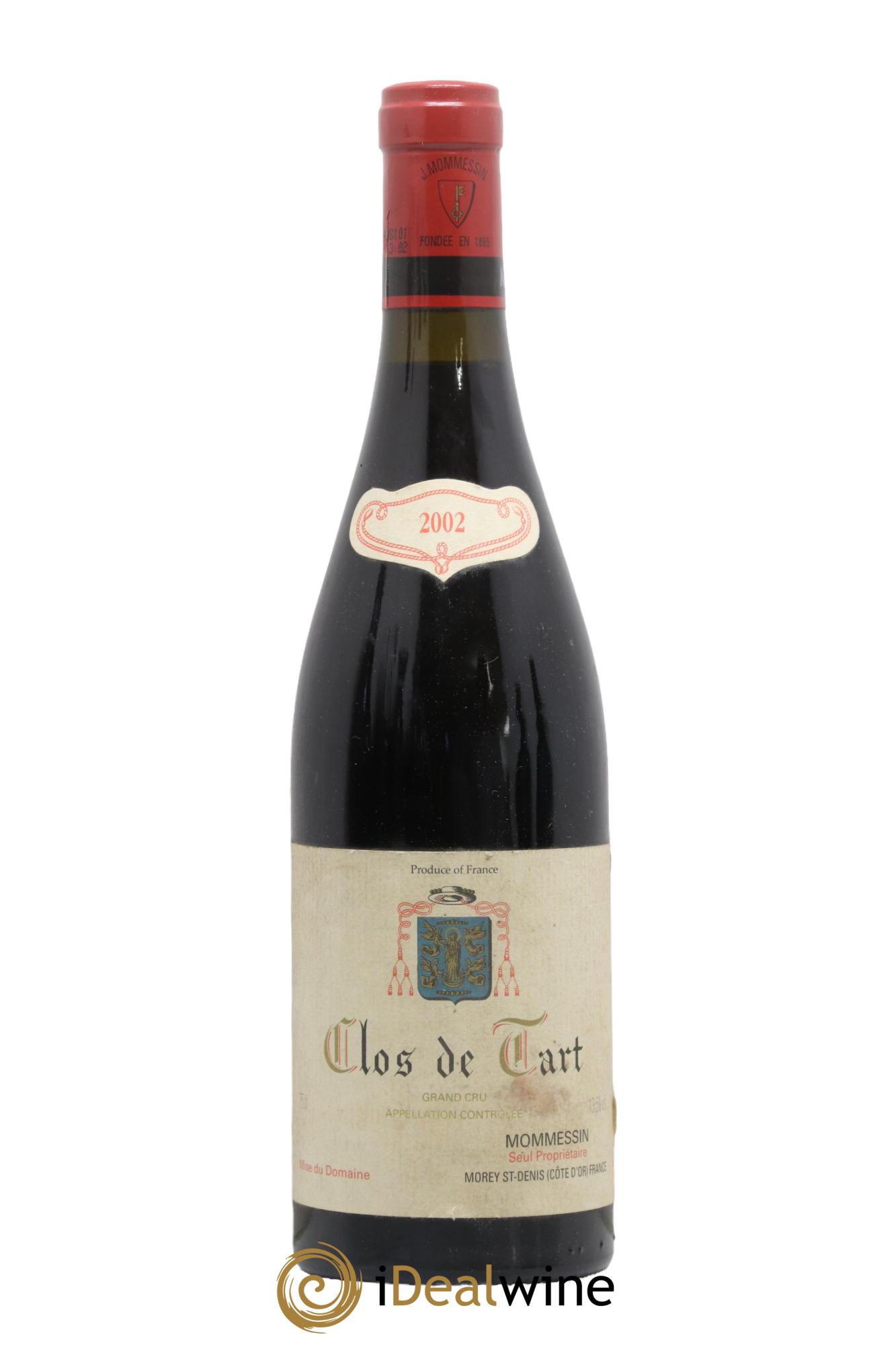 Clos de Tart Grand Cru Mommessin 2002 - Lotto di 1 bottiglia - 0