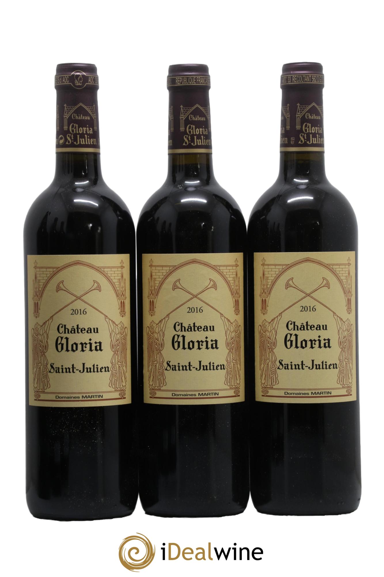 Château Gloria 2016 - Lotto di 6 bottiglie - 1