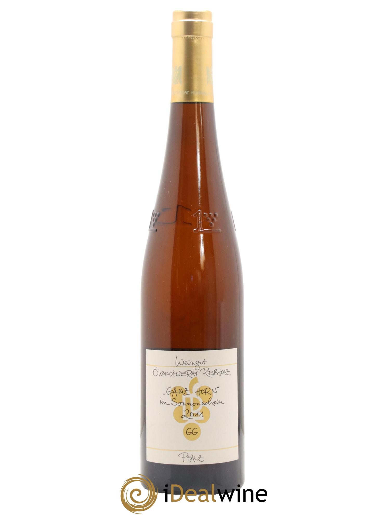 Allemagne Pfalz Ganz Horn IM Sonnenschien GG Ökonomierat Rebholz 2011 - Lot of 1 bottle - 0