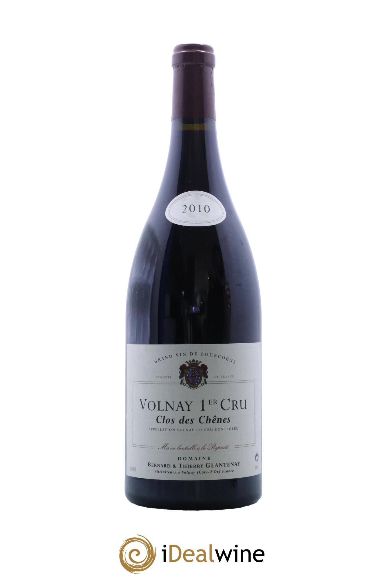 Volnay 1er Cru Clos des Chênes Bernard et Thierry Glantenay (Domaine)  2010 - Lotto di 1 magnum - 0