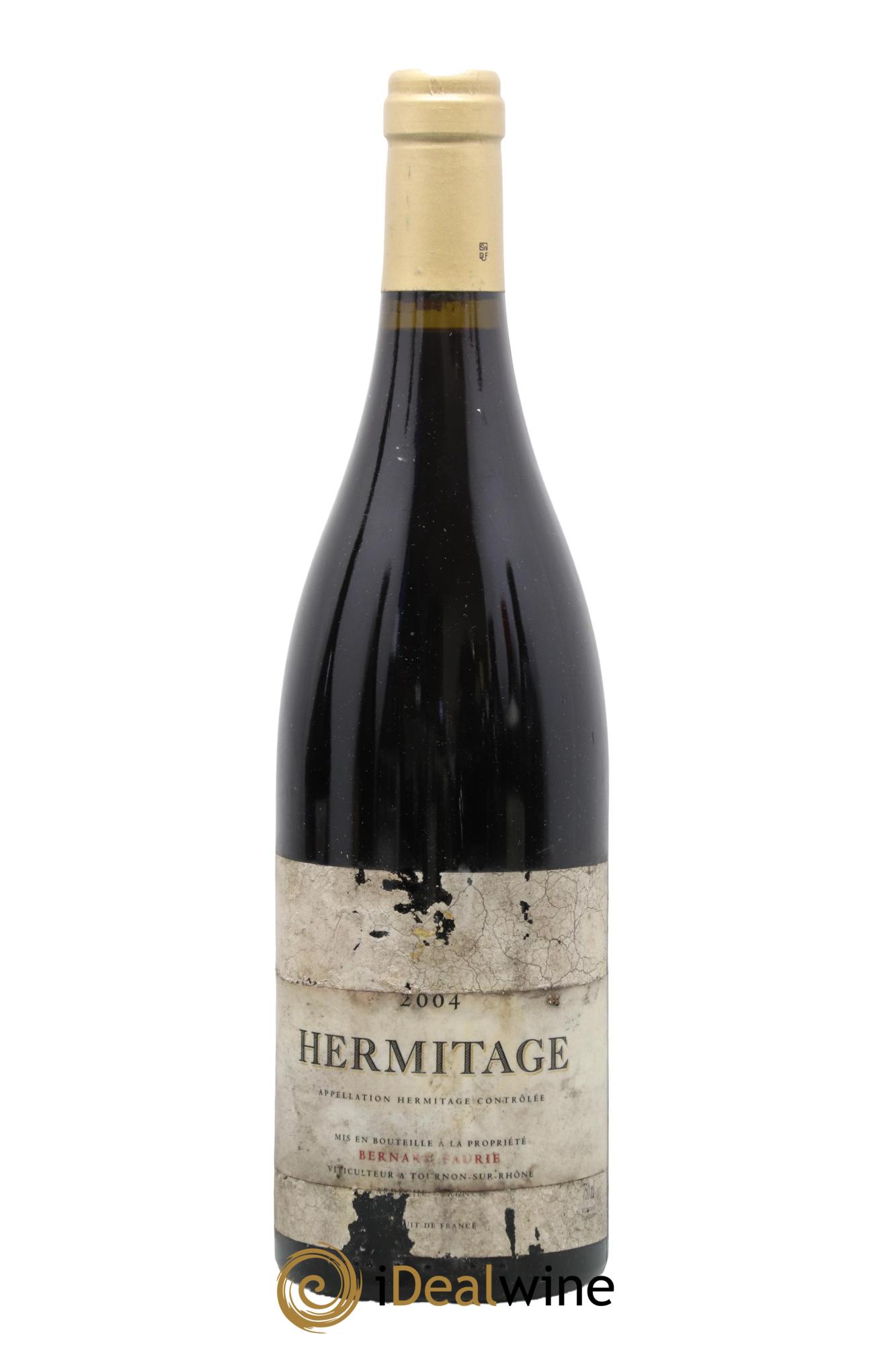 Hermitage Bessards Méal (capsule dorée) Bernard Faurie 2004 - Lot de 1 bouteille - 0