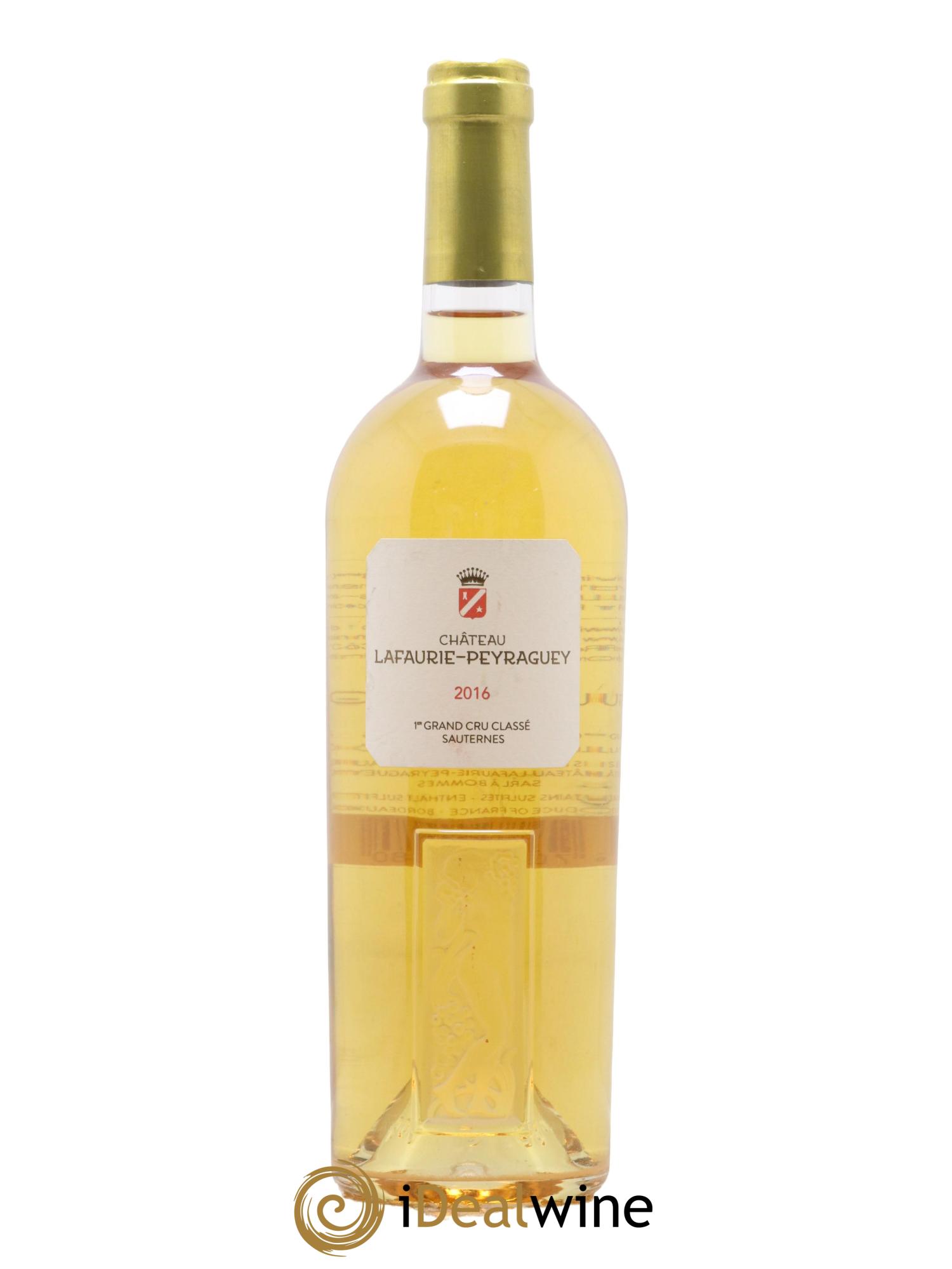 Château Lafaurie-Peyraguey 1er Grand Cru Classé  2016 - Posten von 1 Flasche - 0