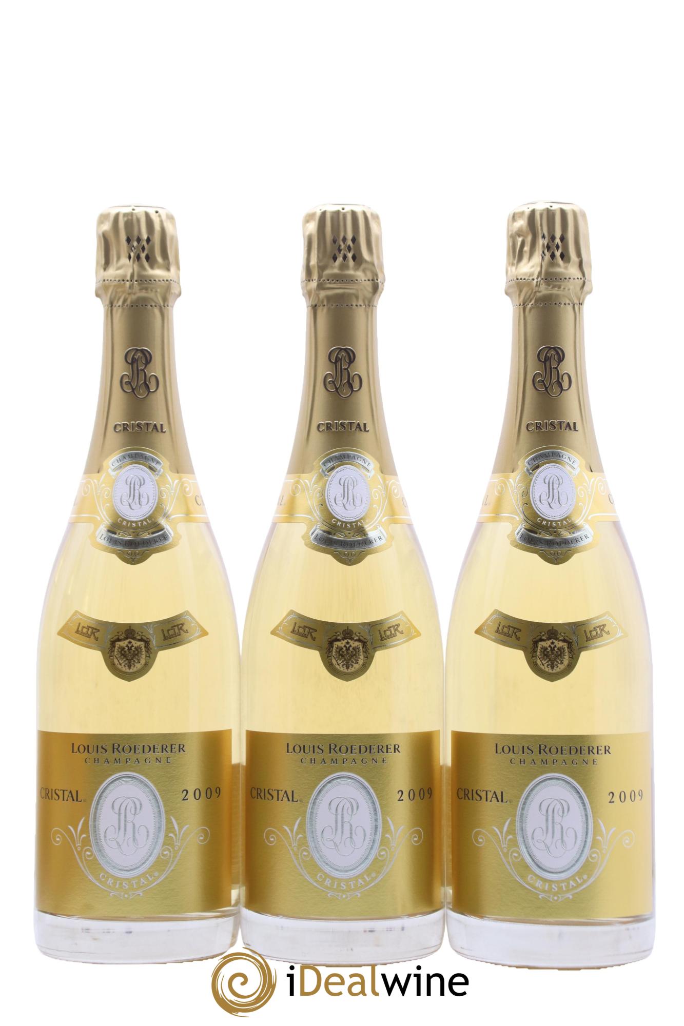 Cristal Louis Roederer 2009 - Lot of 6 bottles - 1