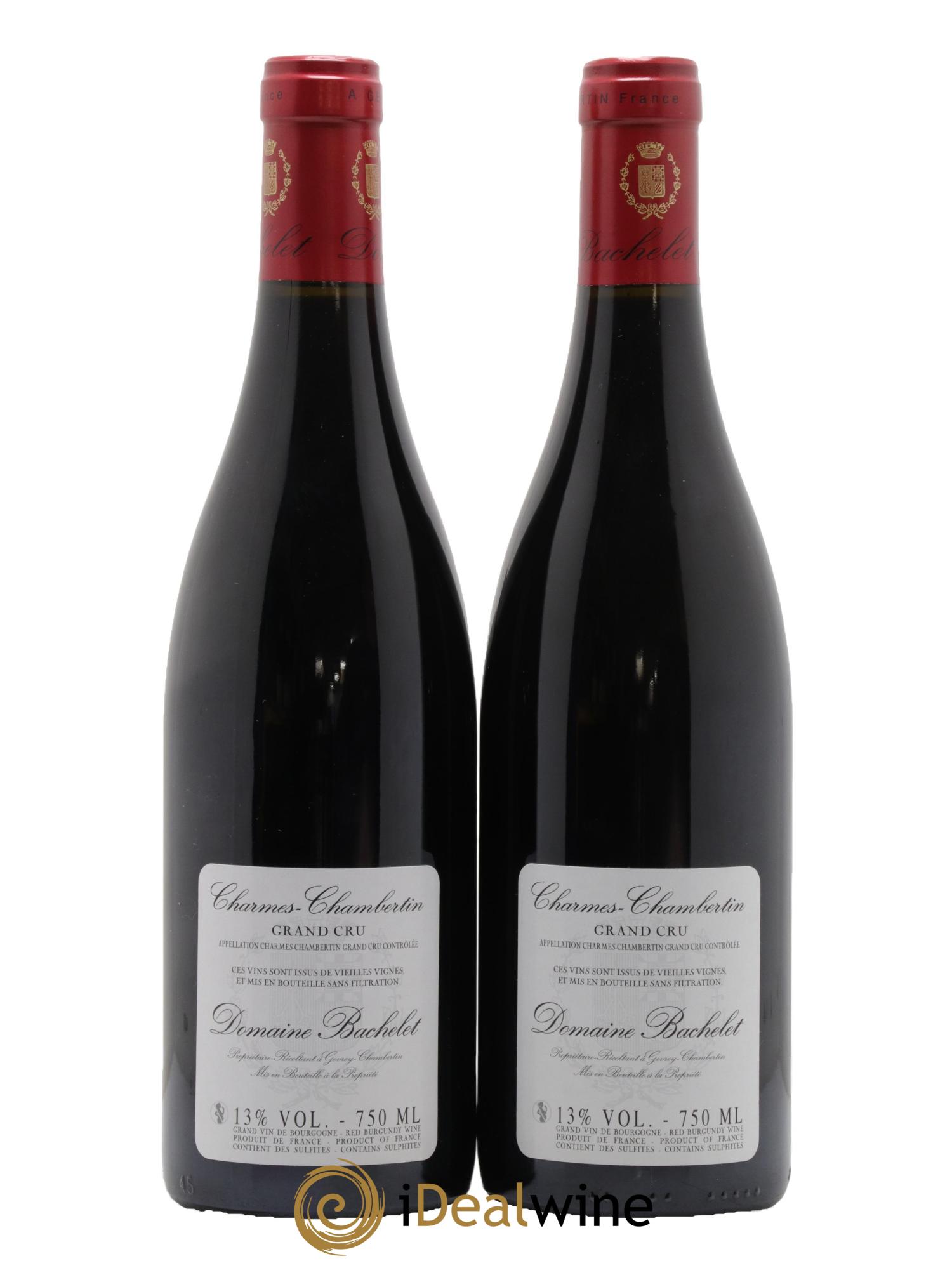 Charmes-Chambertin Grand Cru Vieilles Vignes Denis Bachelet (Domaine) 2018 - Lot de 2 bouteilles - 1