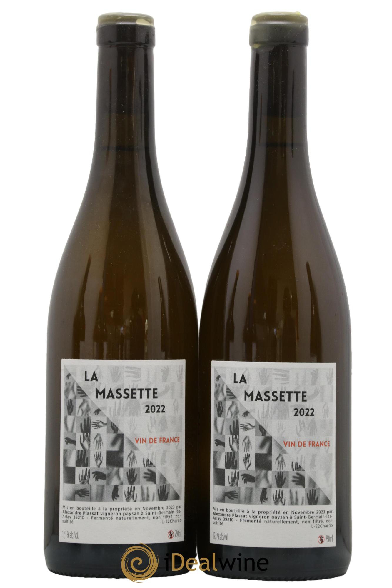 Vin de France La Massette Alexandre Plassat 2022 - Posten von 2 Flaschen - 0