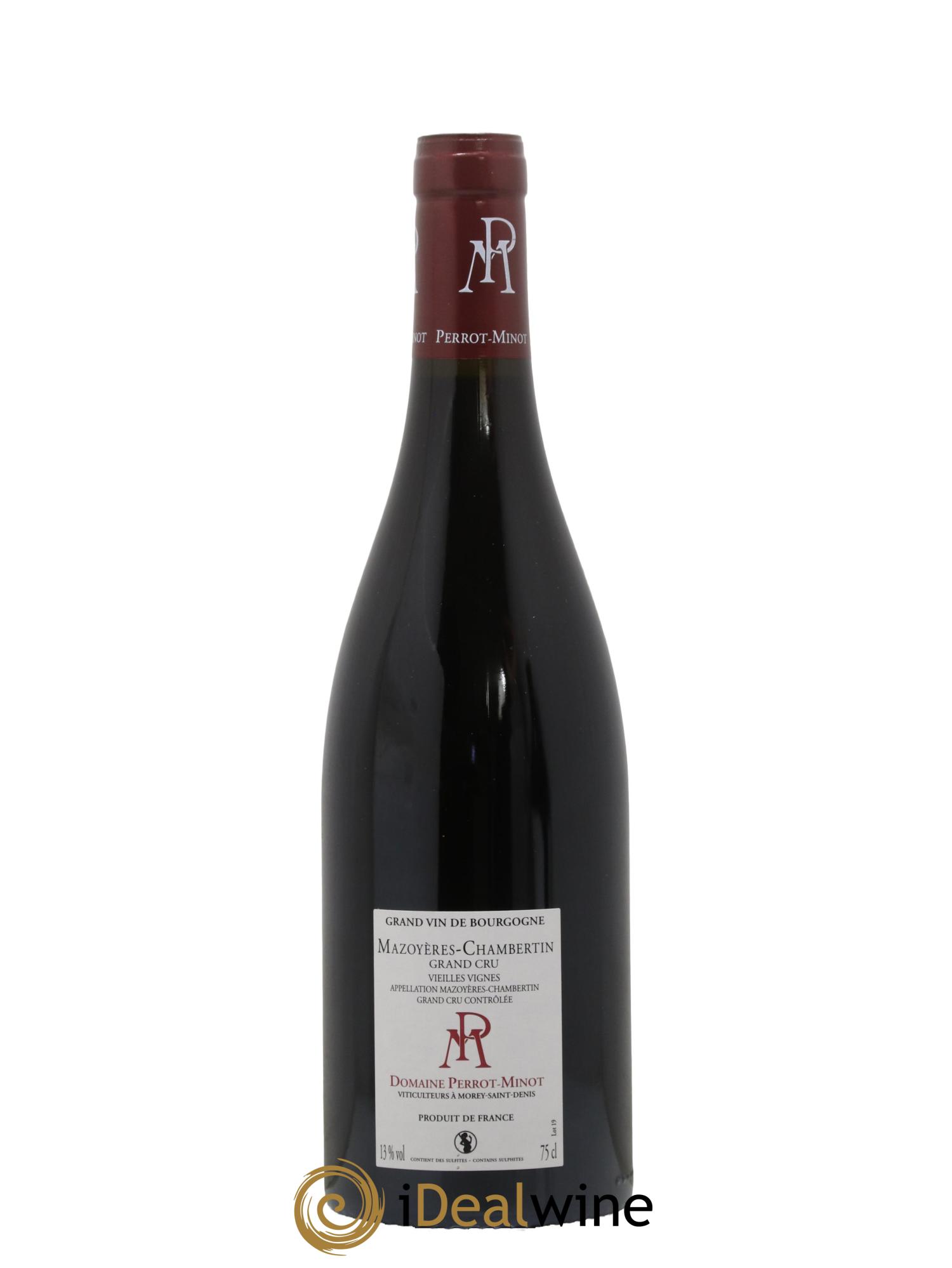 Mazoyères-Chambertin Grand Cru Vieilles Vignes Perrot-Minot  2021 - Lot de 1 bouteille - 1