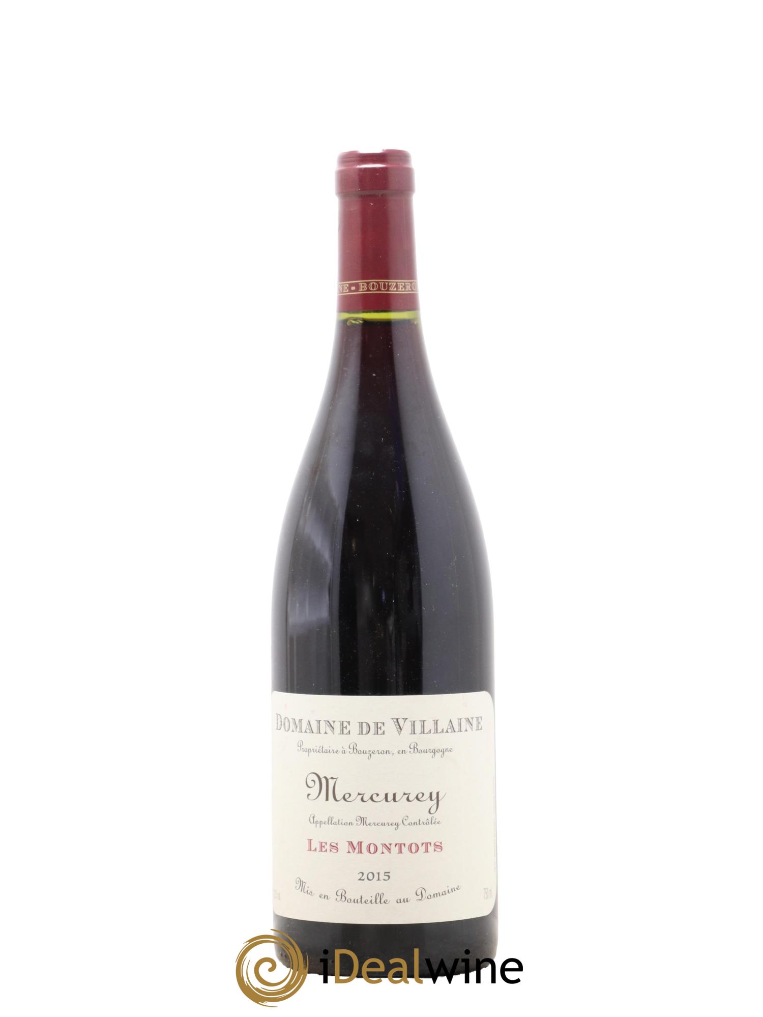 Mercurey Les Montots Domaine de Villaine 2015 - Lot de 1 bouteille - 0