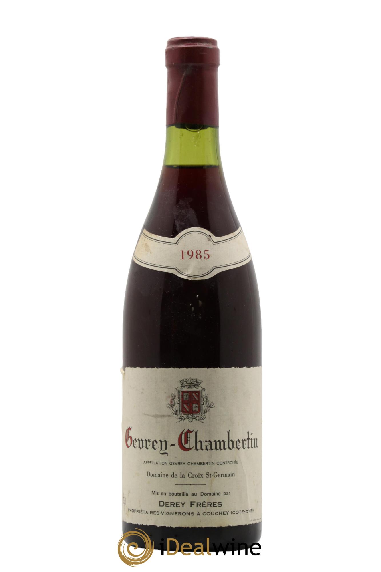 Gevrey-Chambertin Domaine Derey 1985 - Lot de 1 bouteille - 0